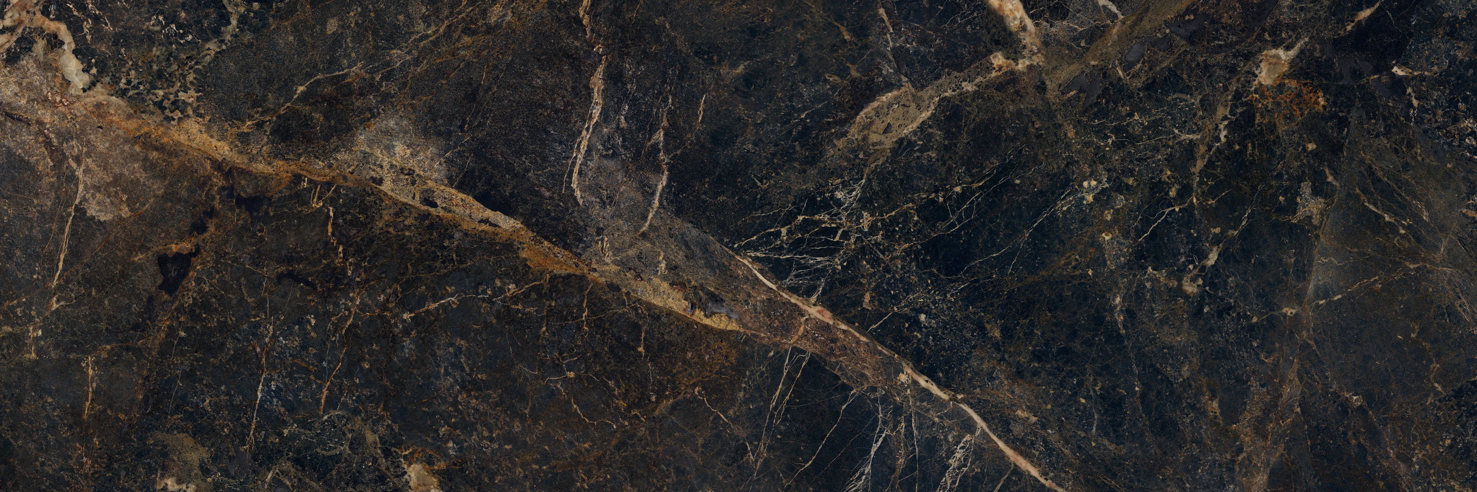 Küchenrückwand - Eleganter Naturstein in dunklen Tönen