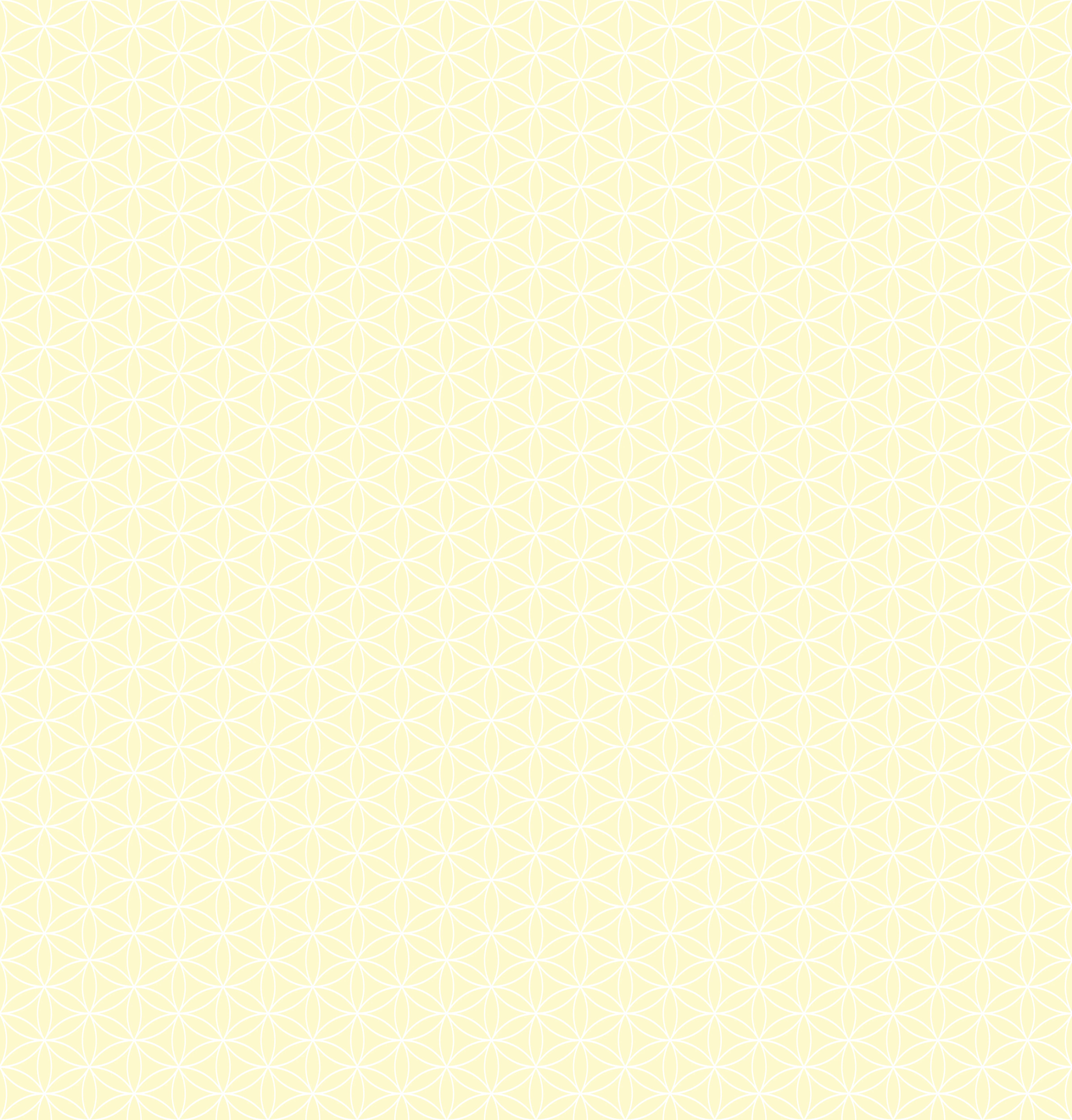 Duschrückwand - Geometrica - Fiori - Limone crema