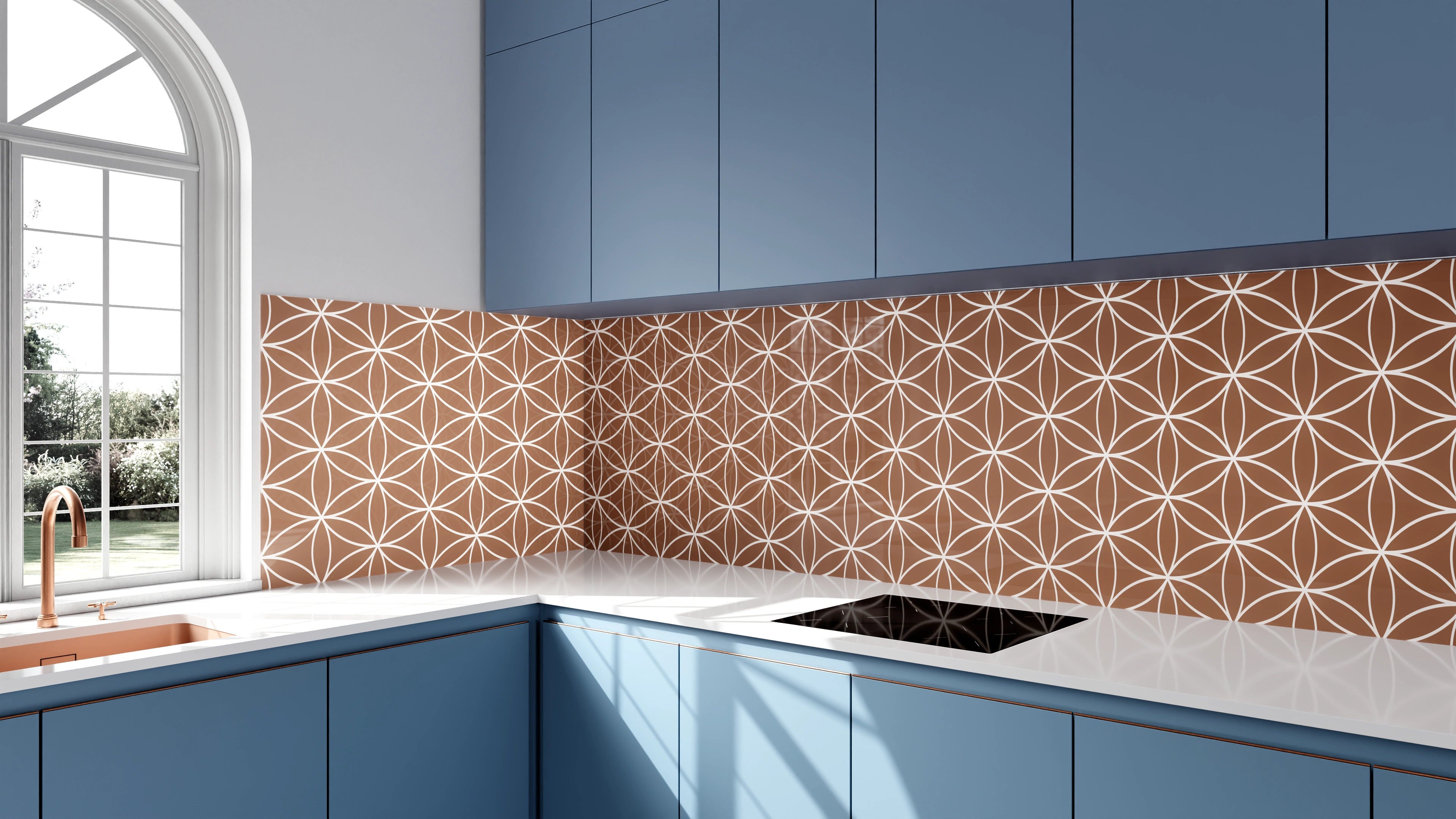 Küchenrückwand - Geometrica - Fiori - Cannella Slide 2
