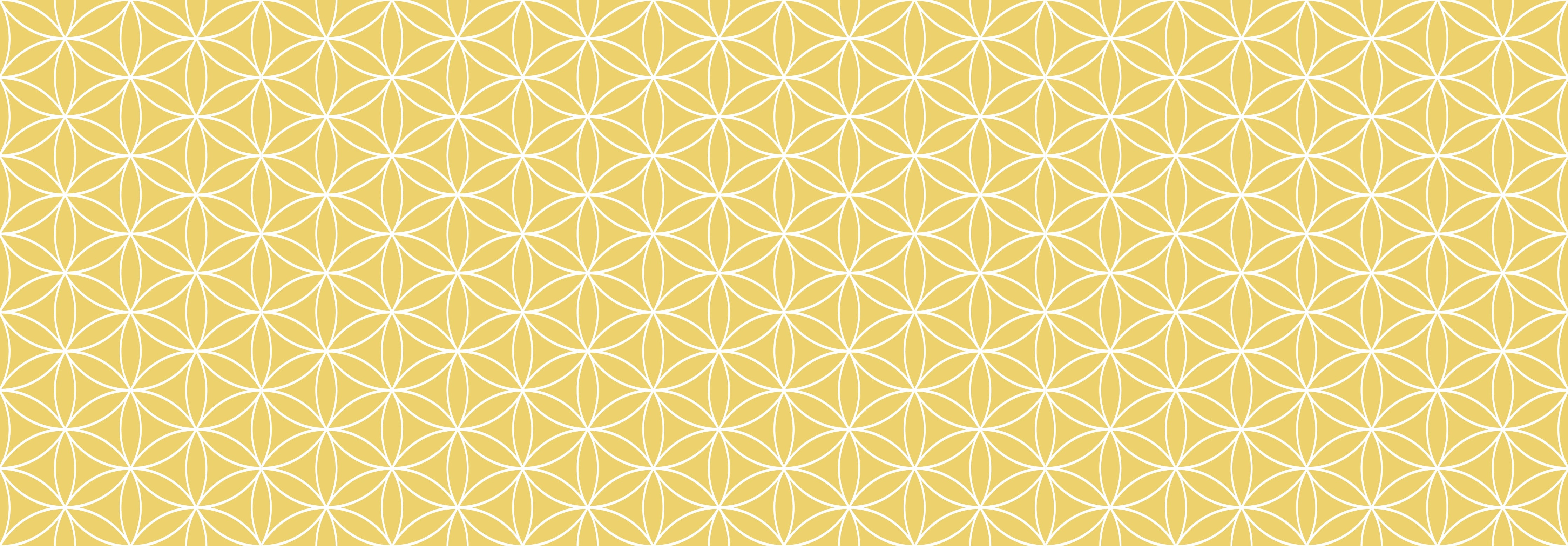 Küchenrückwand - Geometrica - Fiori - Oro