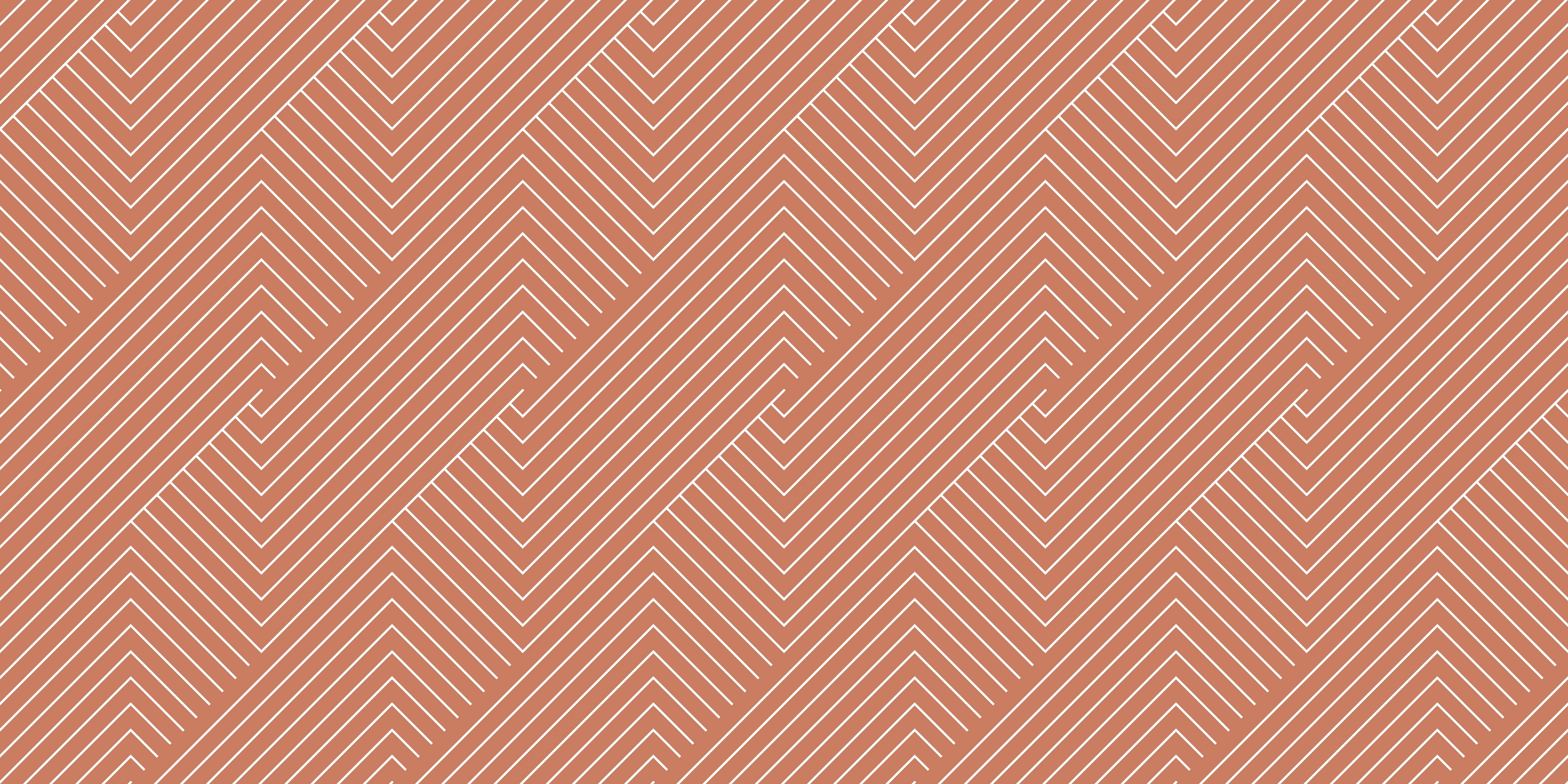 Küchenrückwand - Geometrica - Intreccio - Terracotta