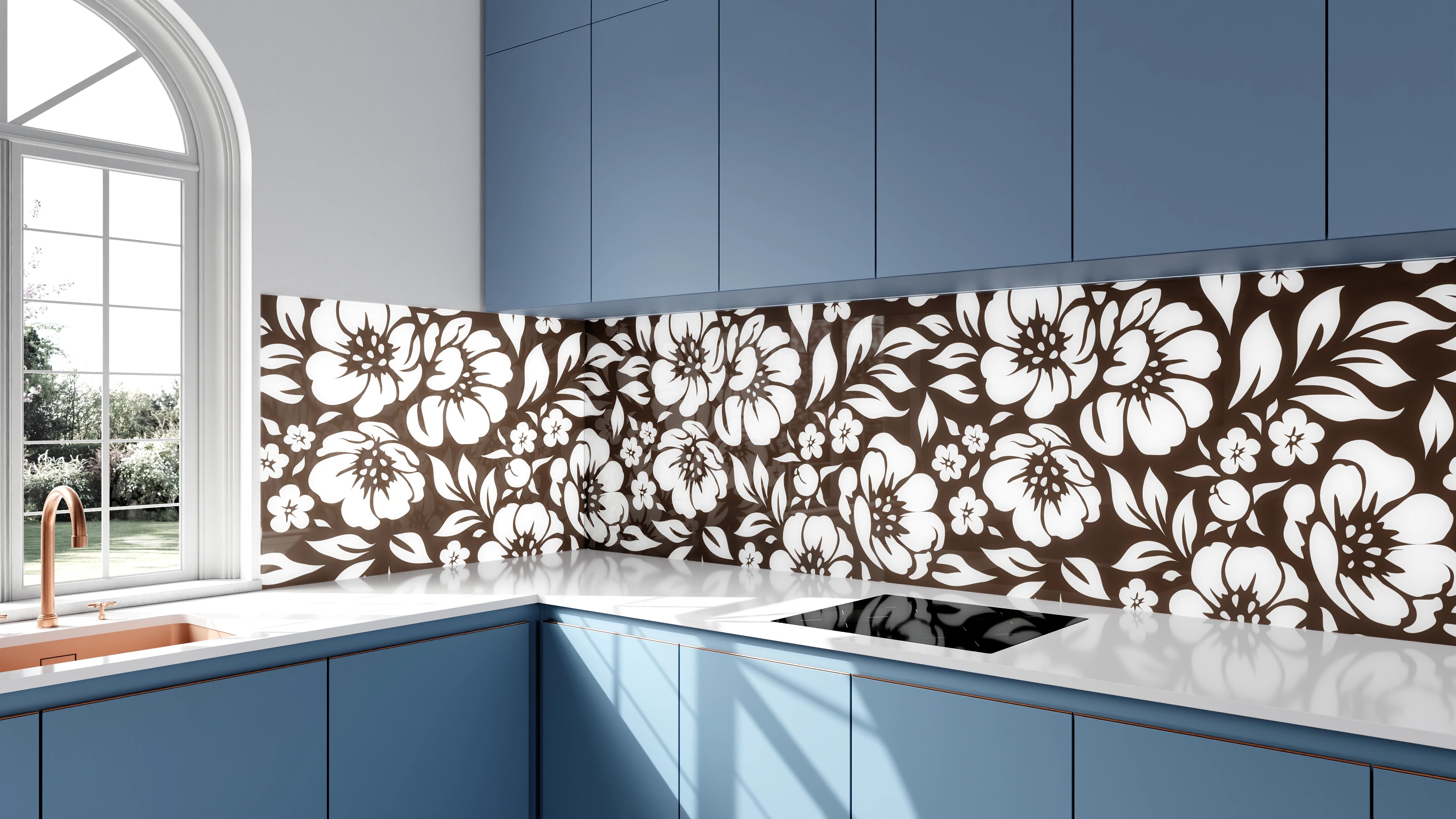 Küchenrückwand - Natura - Floreale - Caffè Slide 2