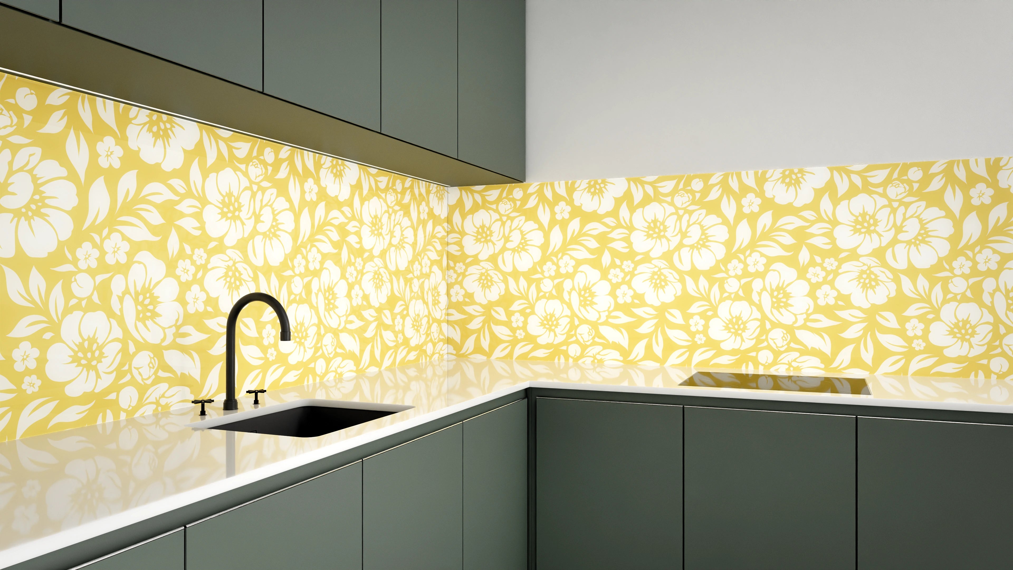 Küchenrückwand - Natura - Floreale - Oro Slide 3