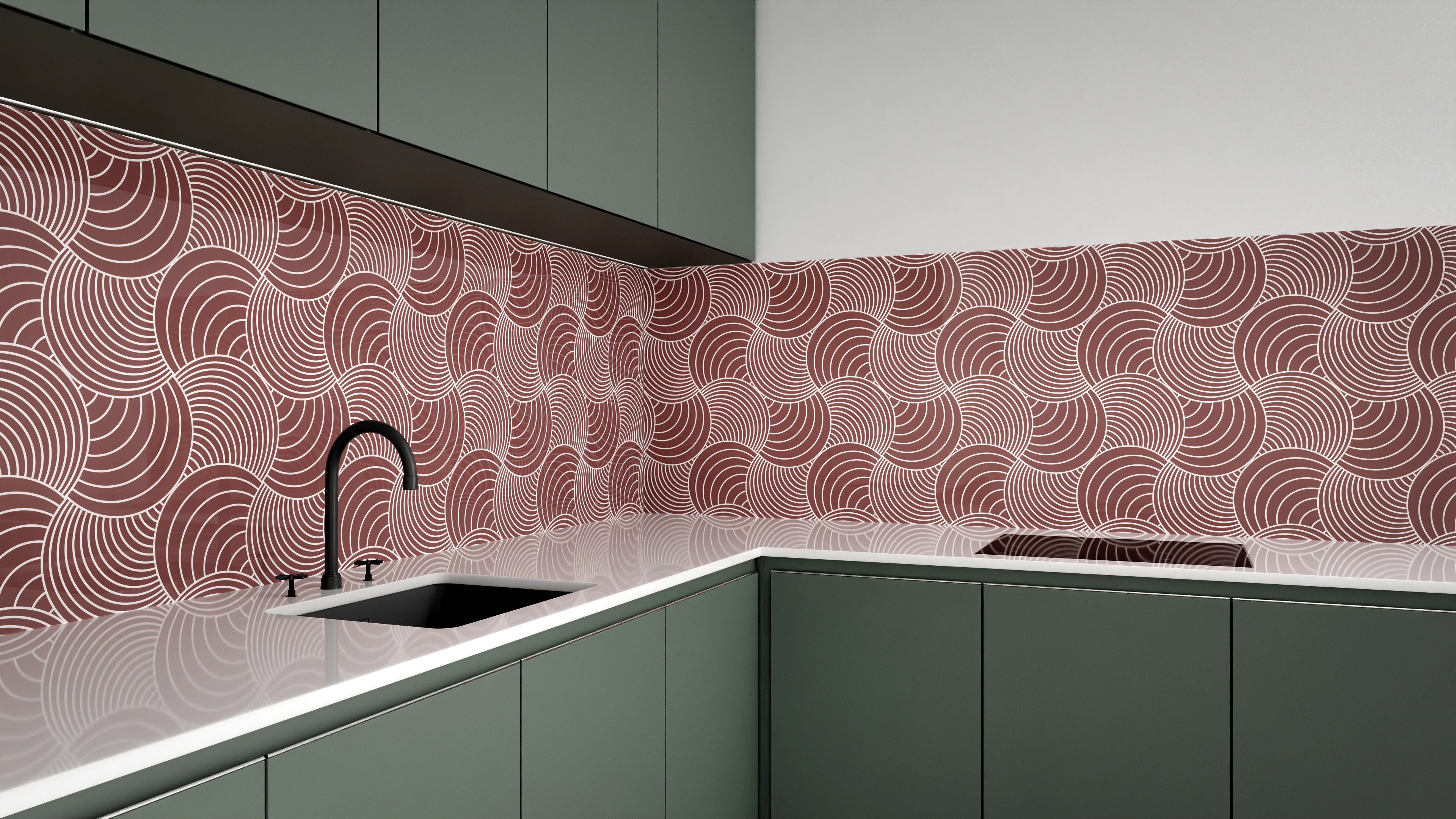 Küchenrückwand - Onde - Immaginario - Mattone Slide 3