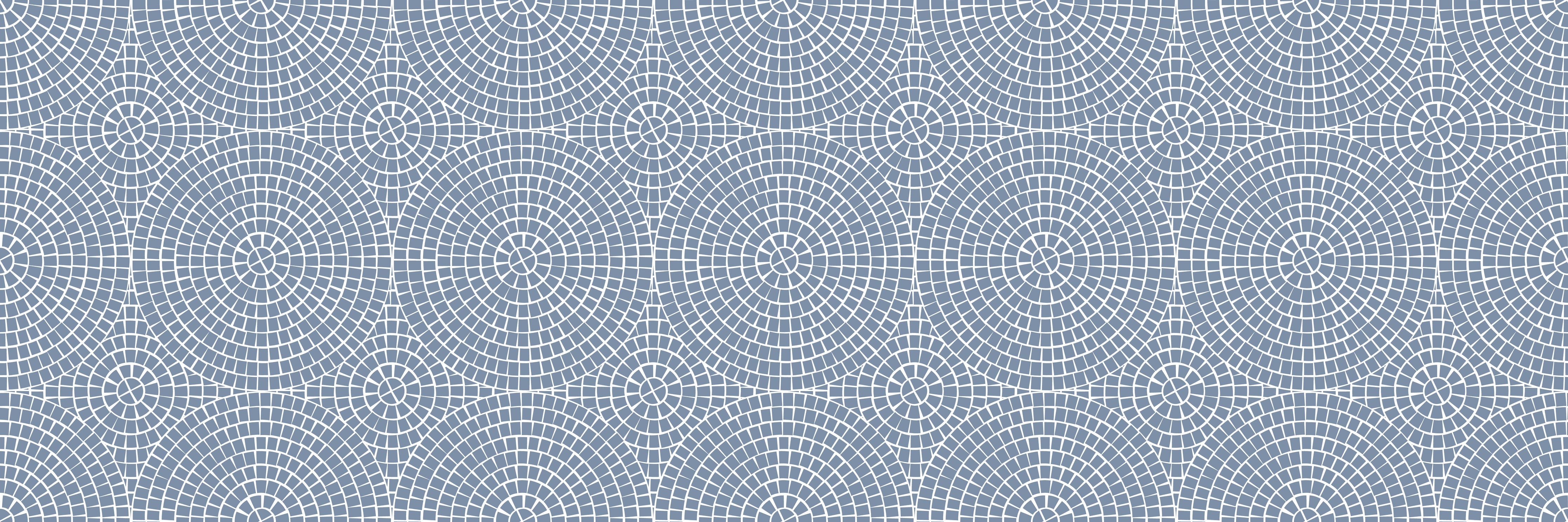 Küchenrückwand - Pietre - Mosaico - Azzurro polvere