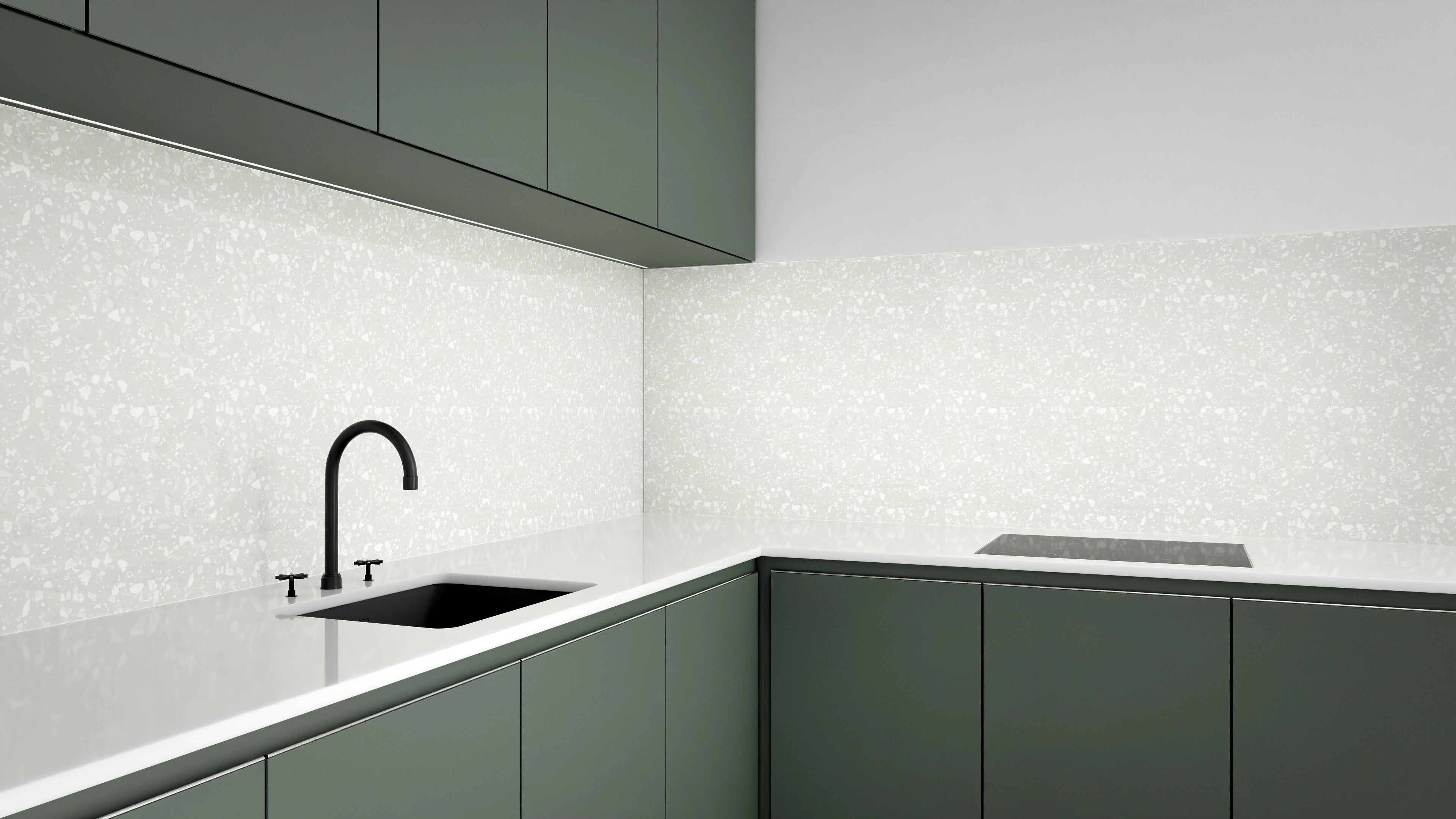 Küchenrückwand - Pietre - Terrazzo - Argento Slide 3