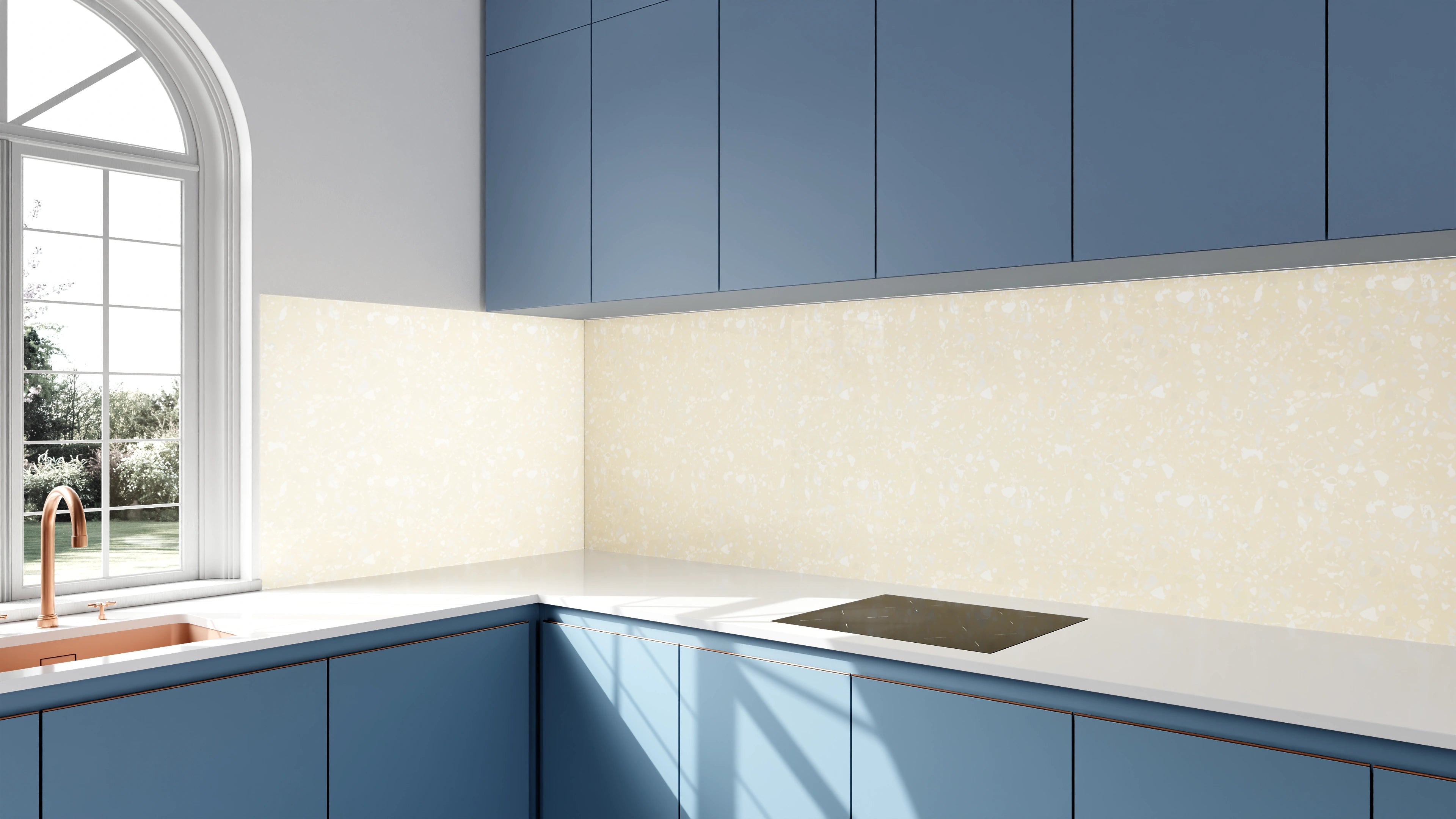 Küchenrückwand - Pietre - Terrazzo - Crema Slide 2