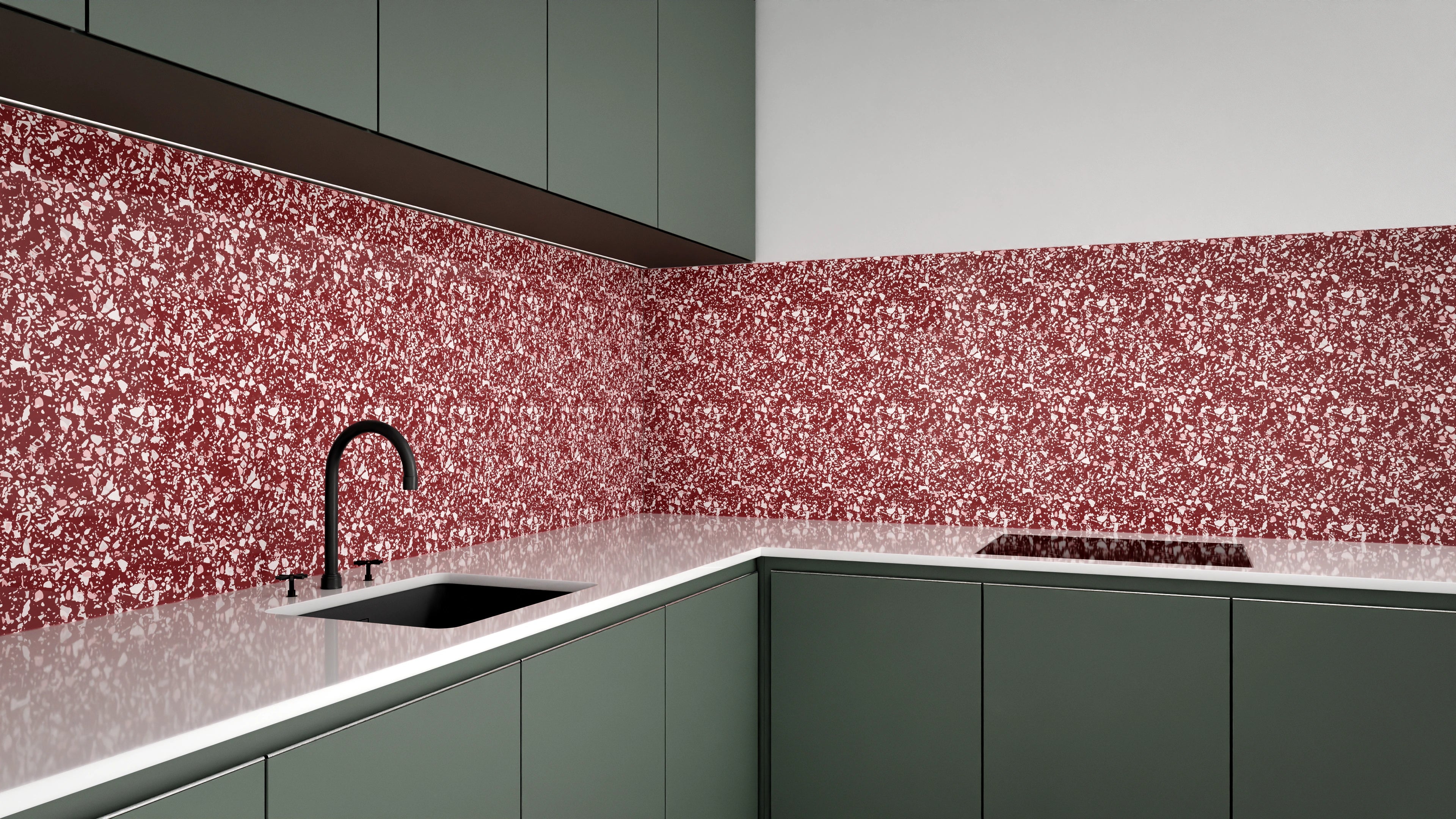 Küchenrückwand - Pietre - Terrazzo - Granata Slide 3