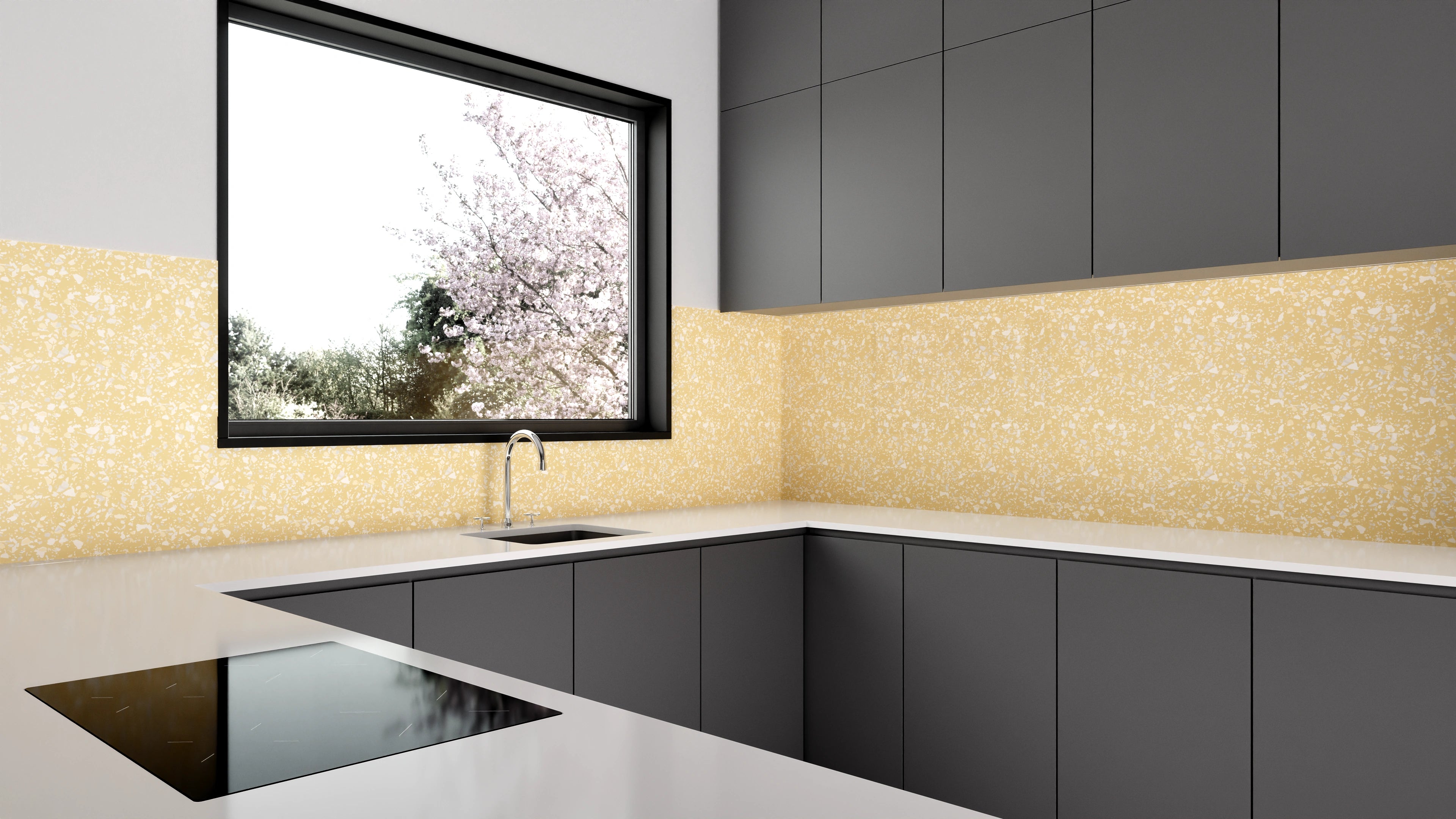 Küchenrückwand - Pietre - Terrazzo - Sabbia Slide 1