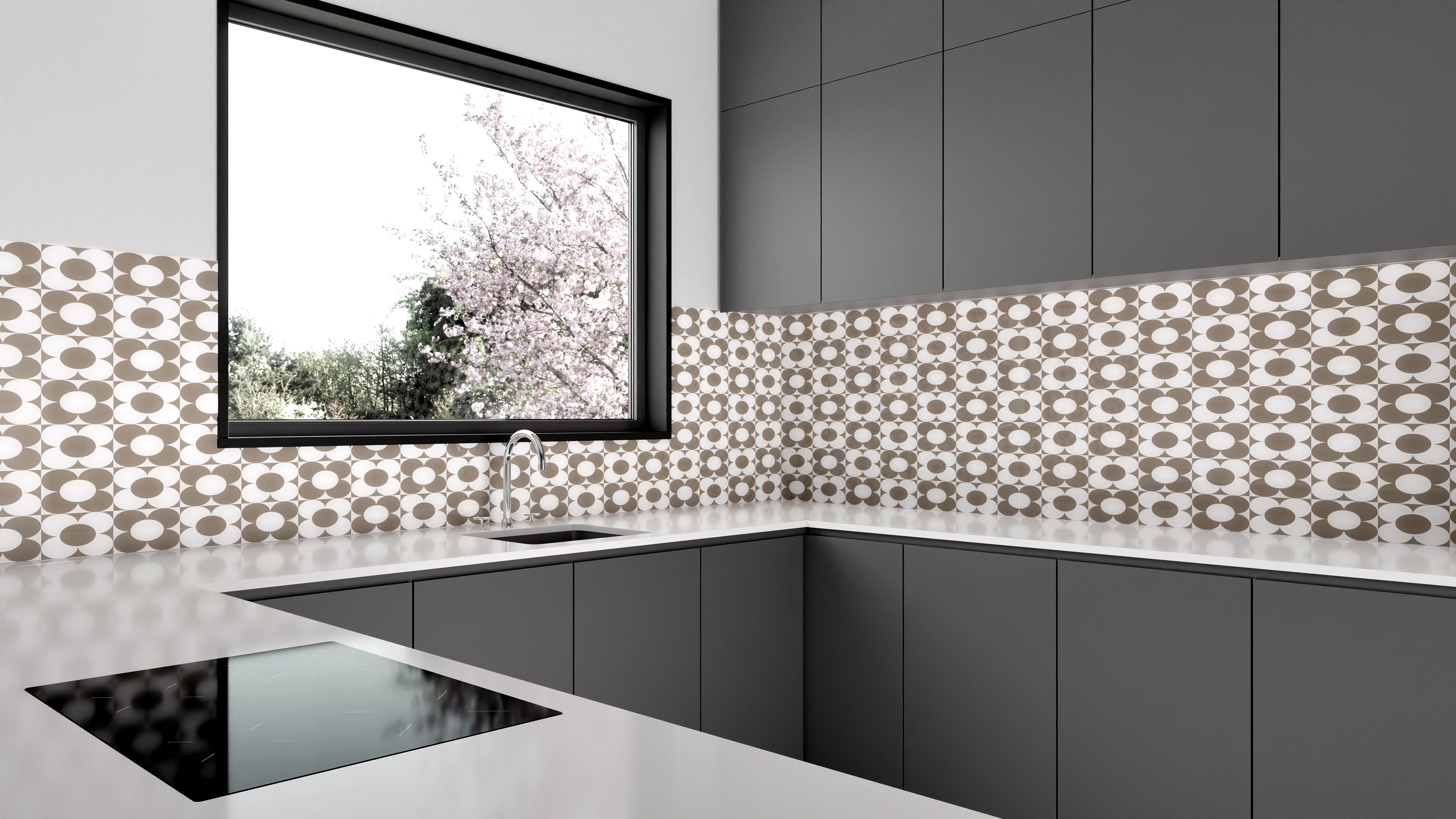 Küchenrückwand - Retro - Primavera - Tortora Slide 1