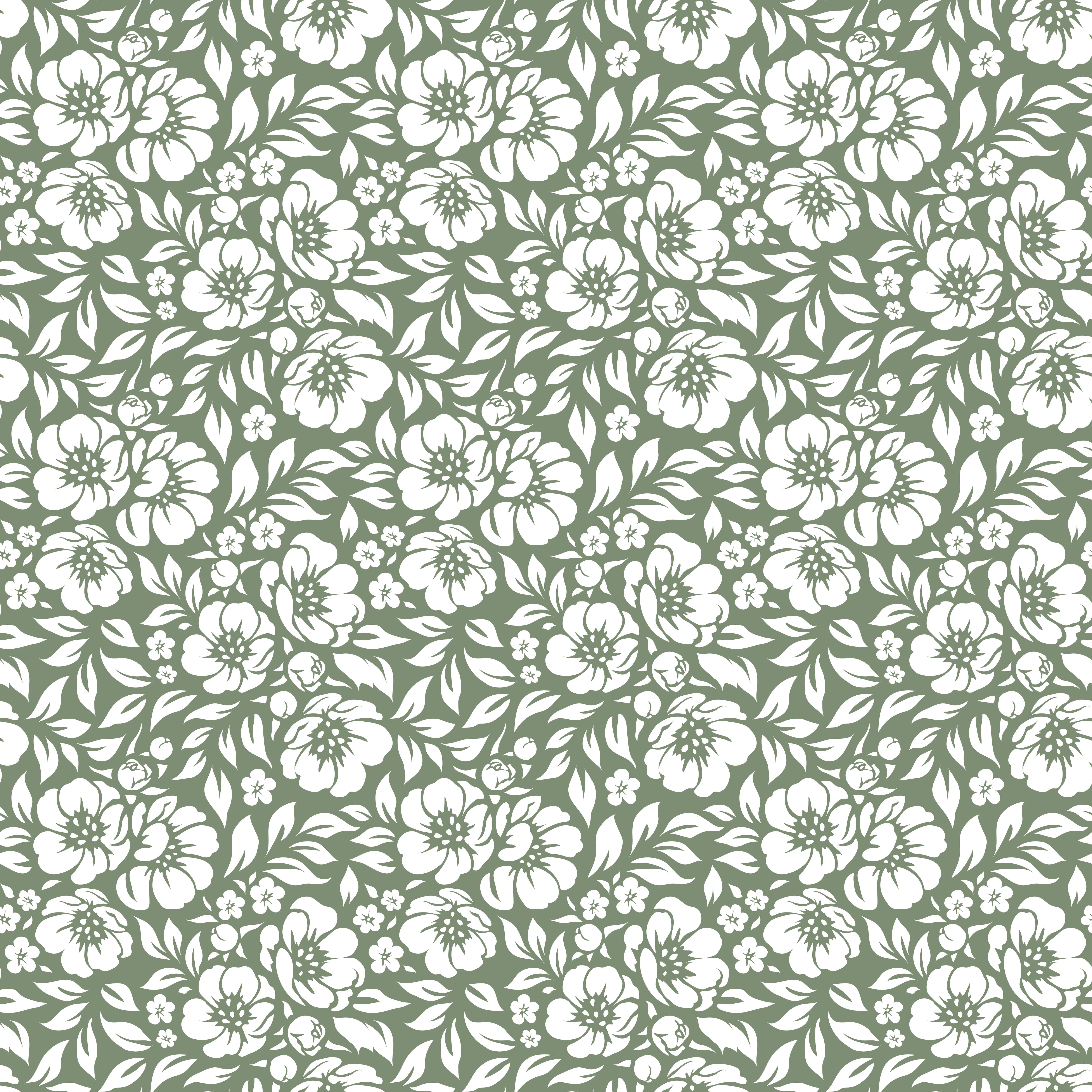 Duschrückwand - Natura - Floreale - Oliva