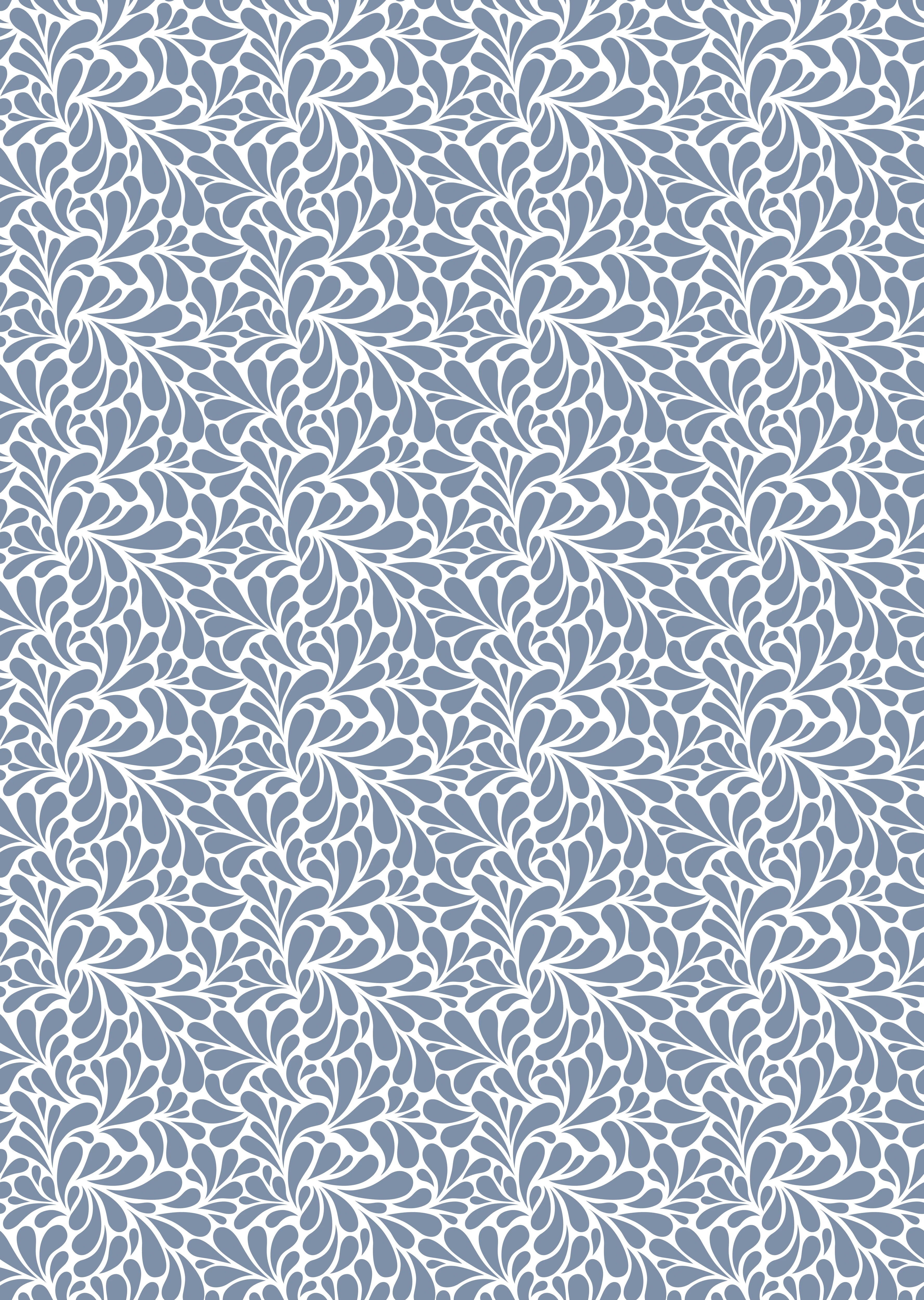 Duschrückwand - Natura - Petaloso - Azzurro polvere