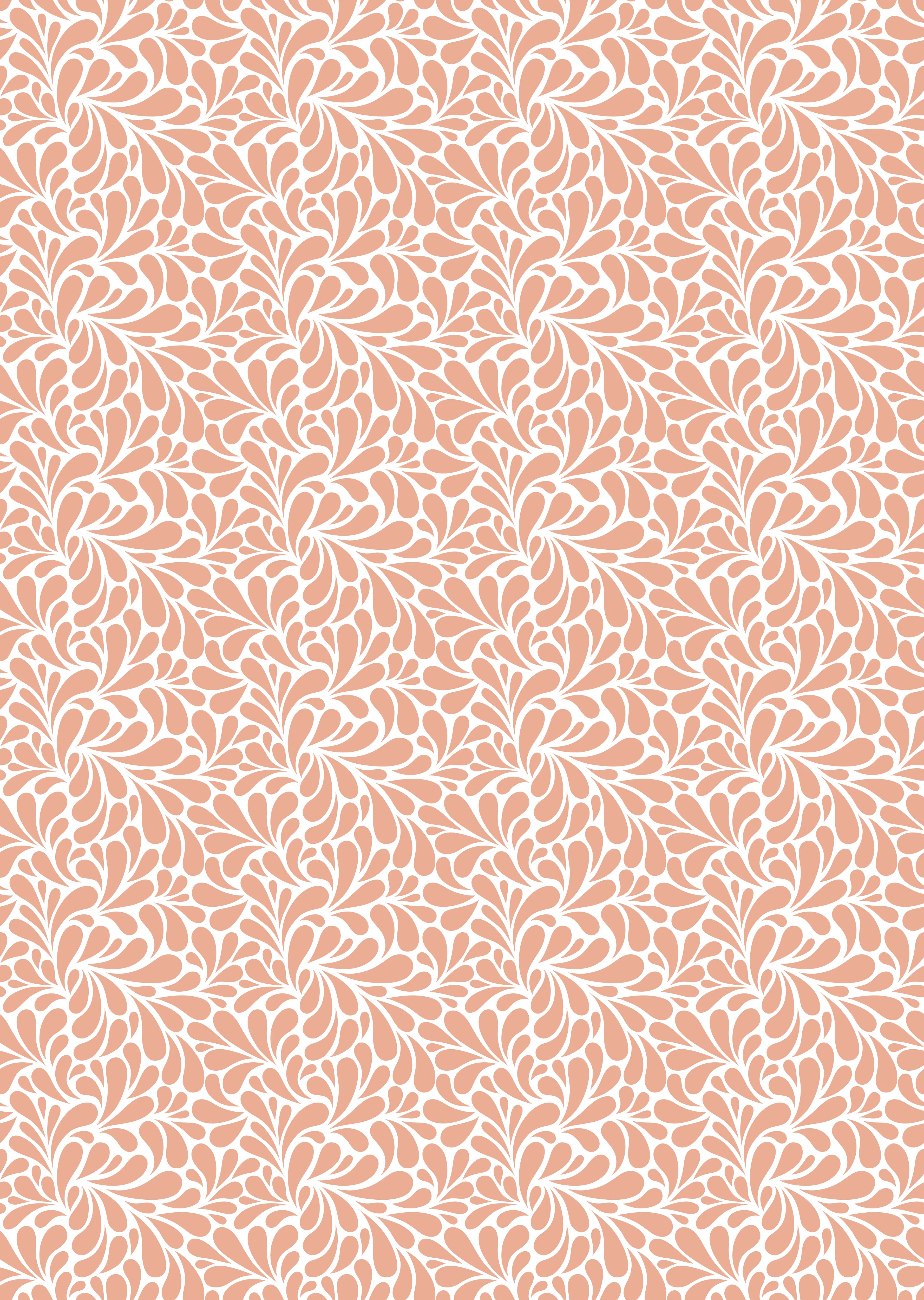 Duschrückwand - Natura - Petaloso - Salmone