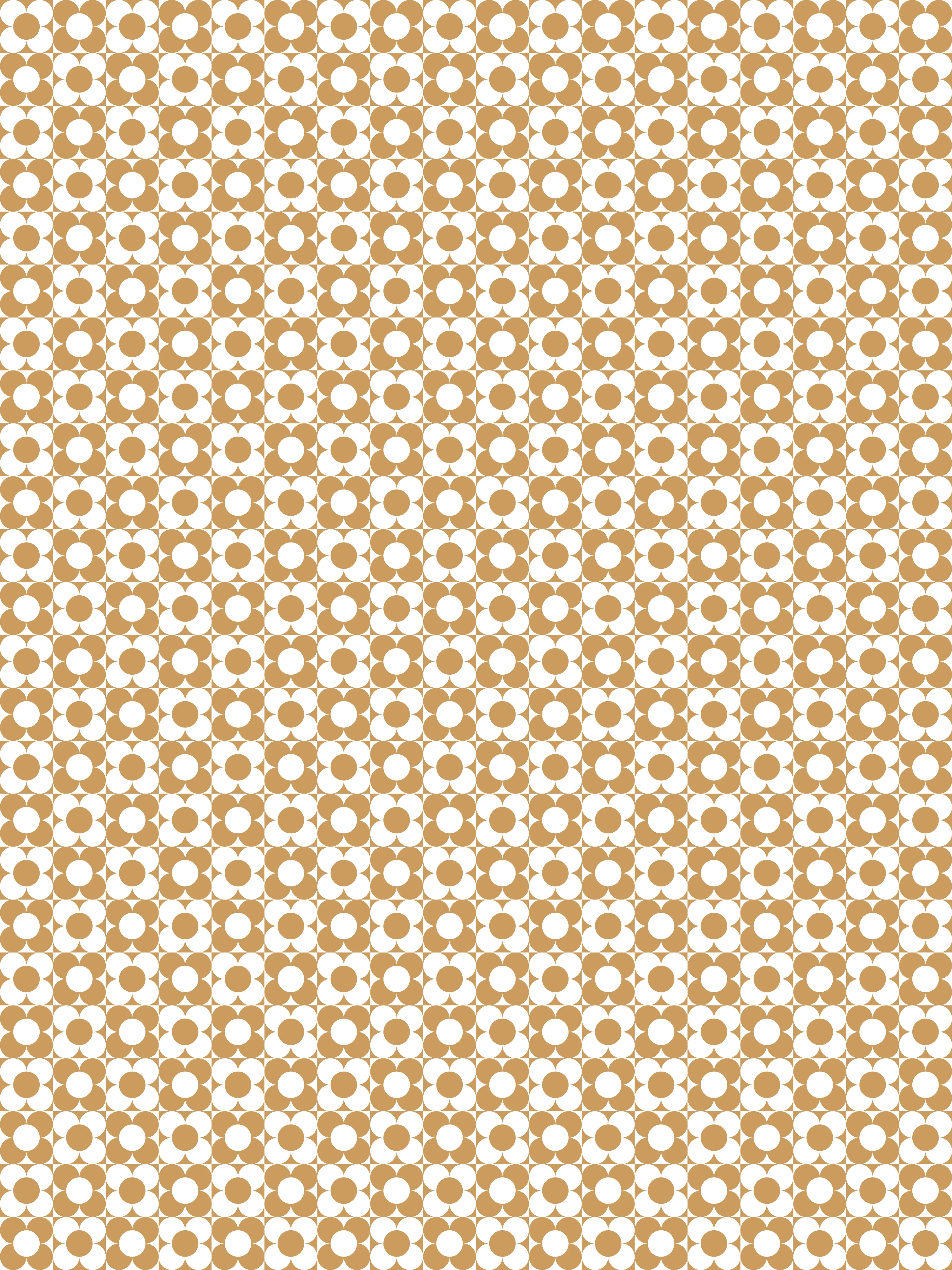 Duschrückwand - Retro - Primavera - Ocra