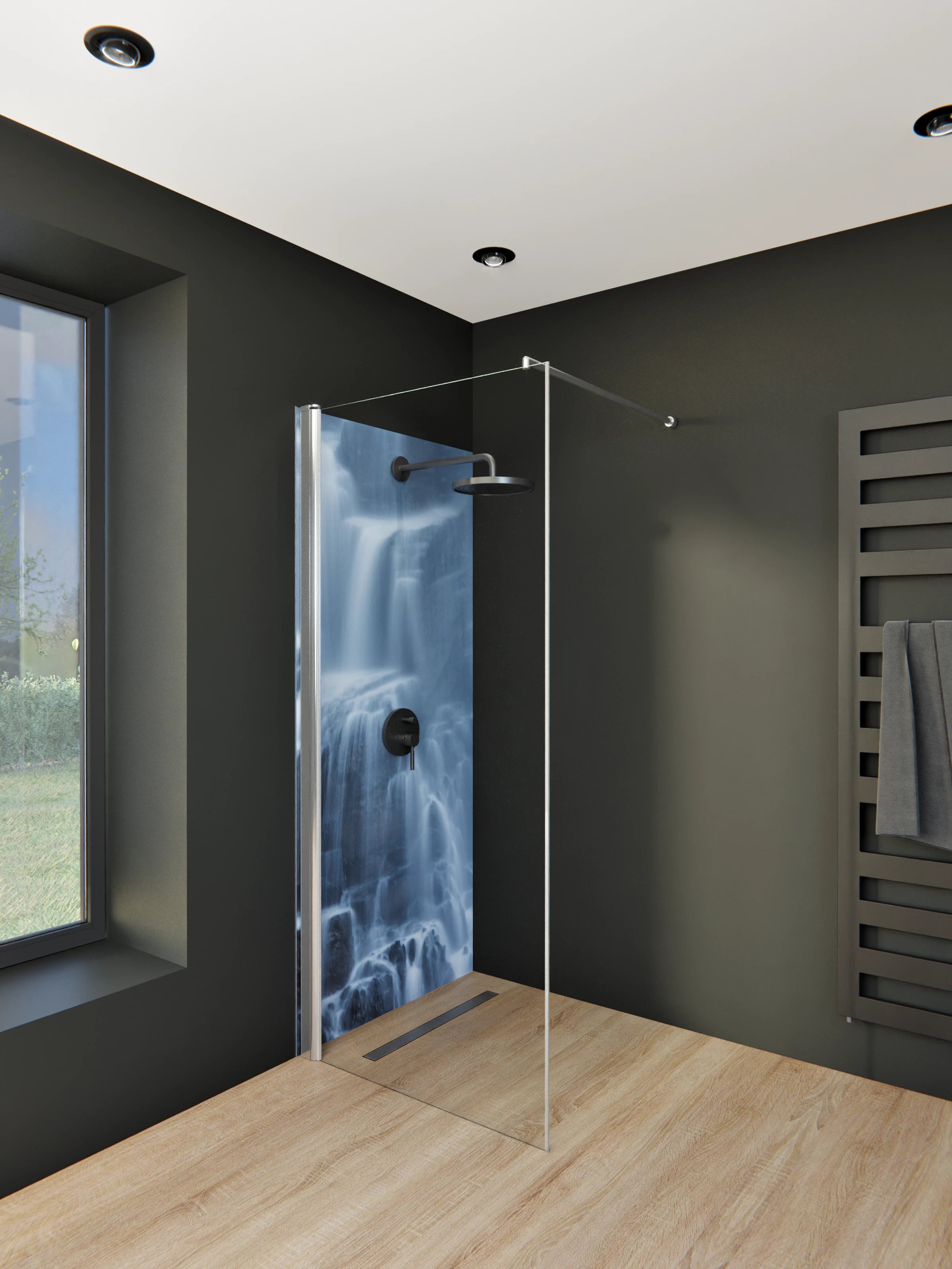 Duschrückwand - Flowstone