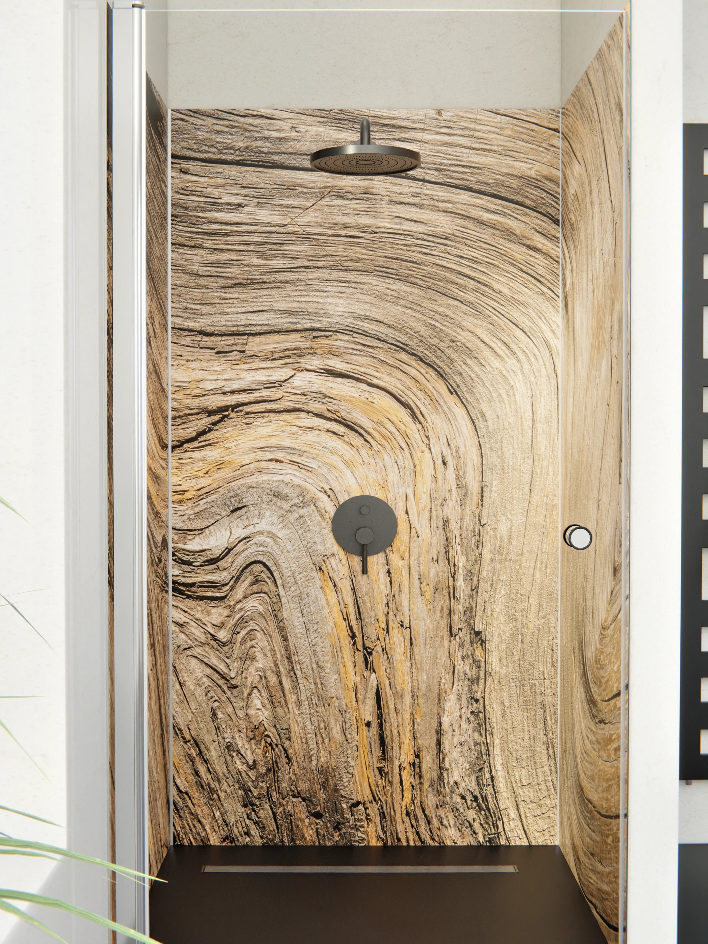 Duschrückwand - Madera-Selvstico