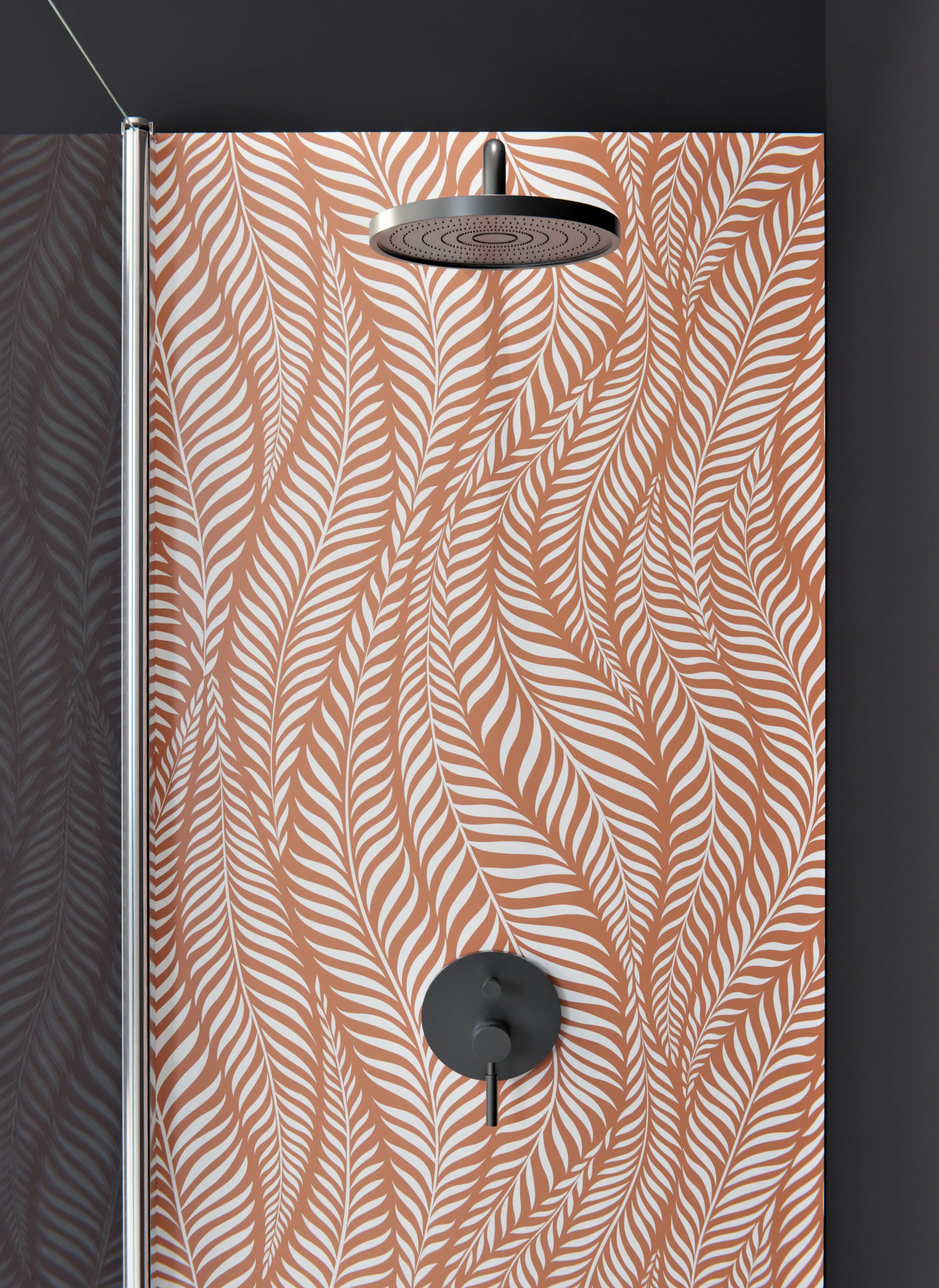 Duschrückwand - Natura - Oasi - Terracotta