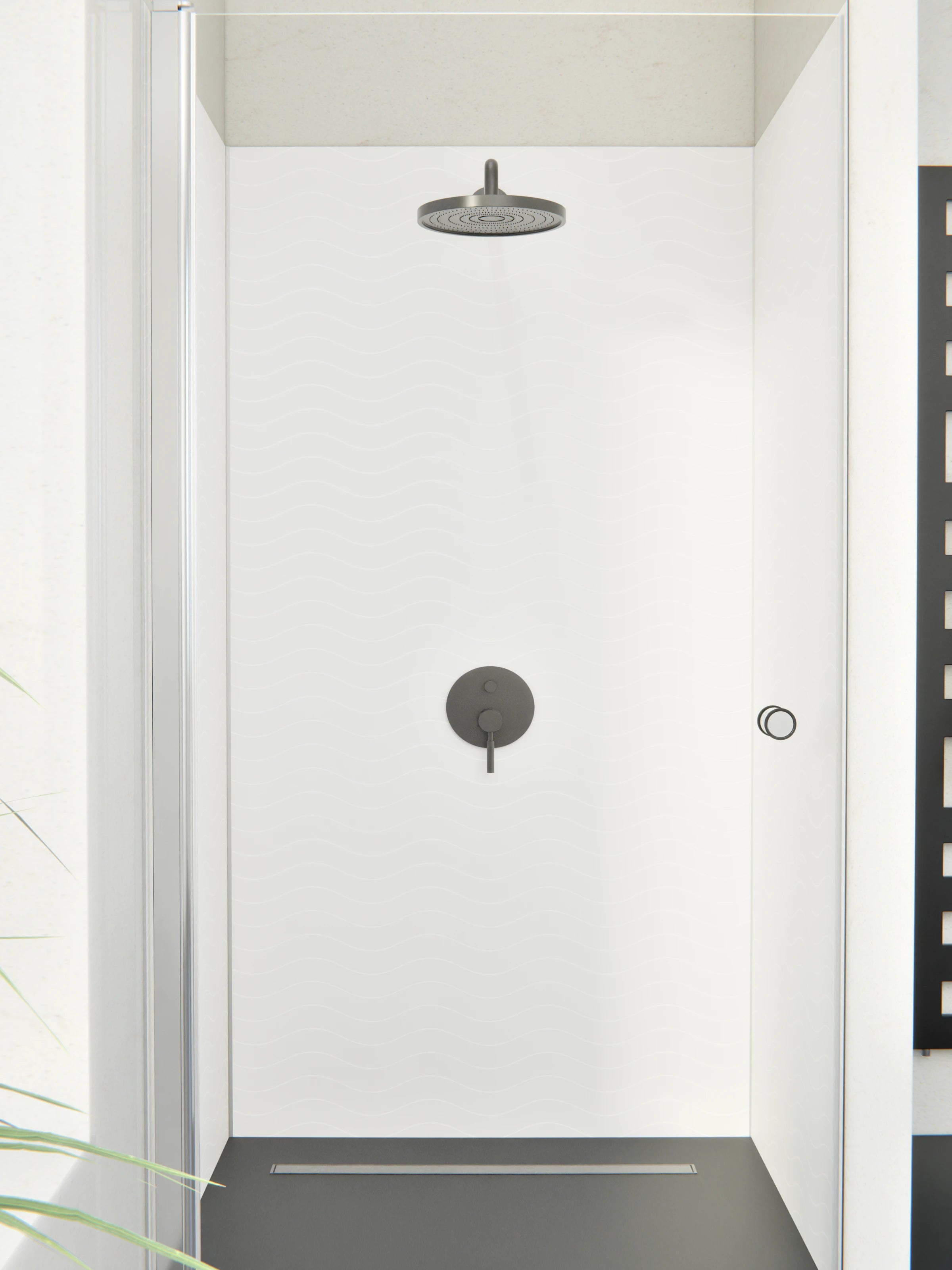 Duschrückwand - Onde - Abisso - Perla