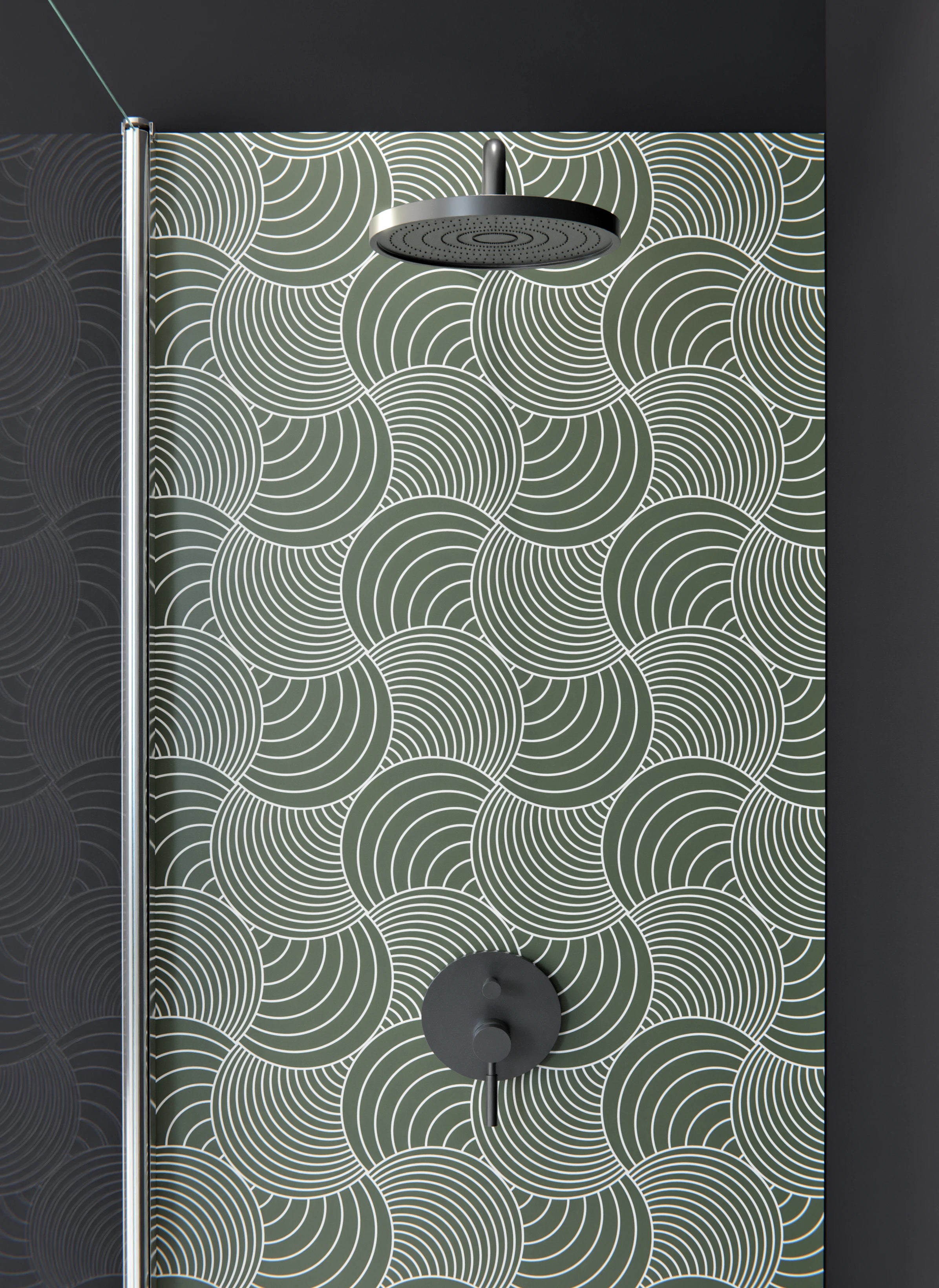 Duschrückwand - Onde - Immaginario - Bosco