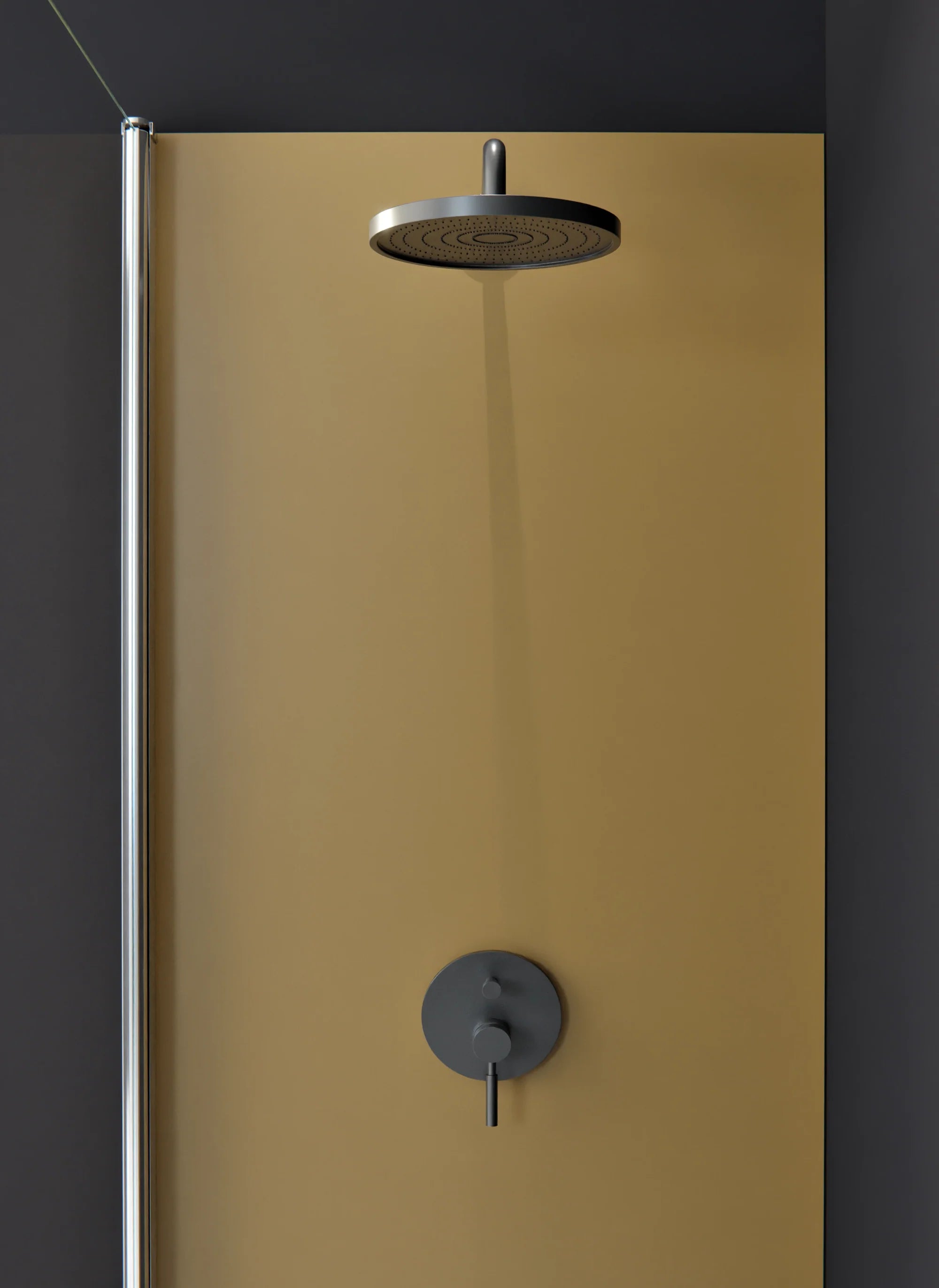Duschrückwand - Standardmaß - Golden Aurum