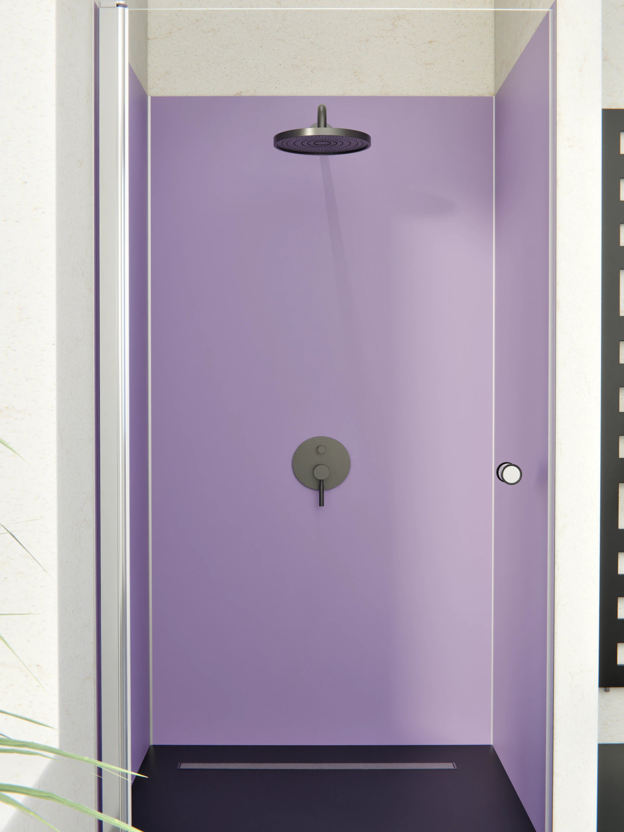 Duschrückwand - Vero Colors - Lavender Pearl