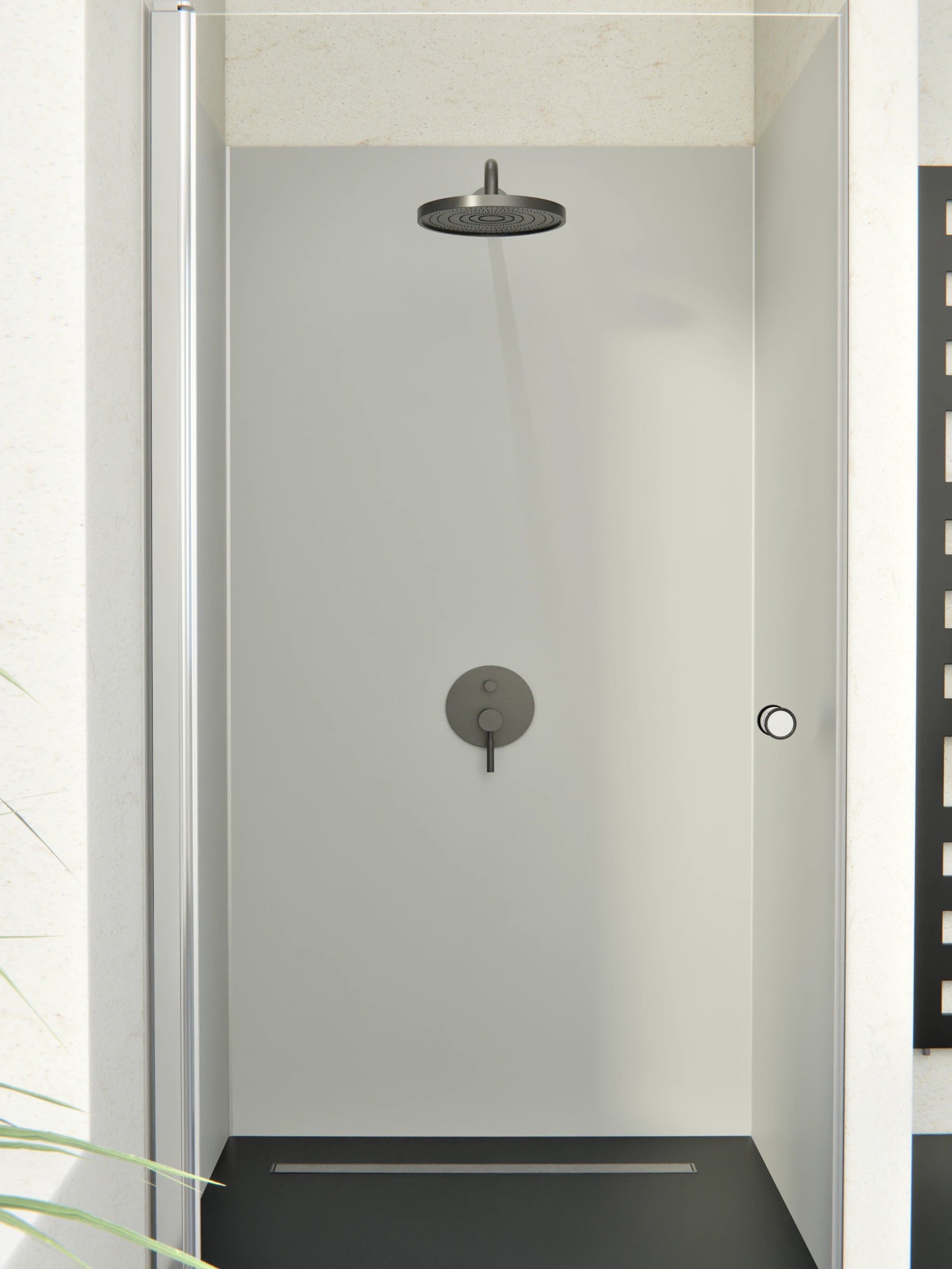 Duschrückwand - Vero Colors - Lunar Silver