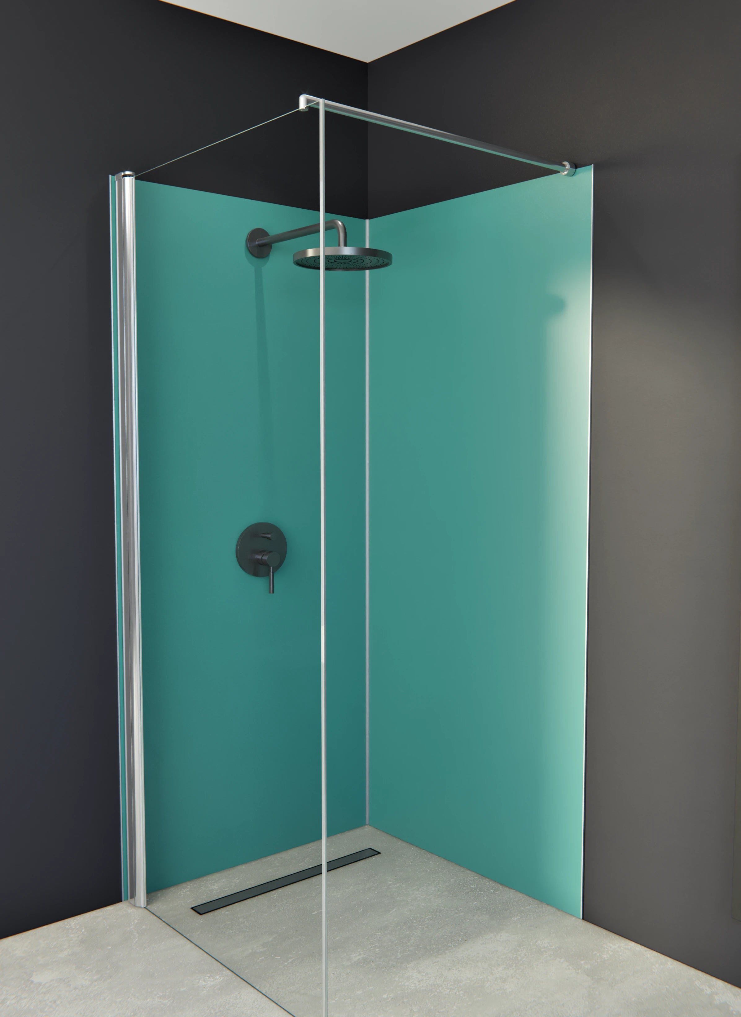Duschrückwand - Vero Colors - Oasis Mint
