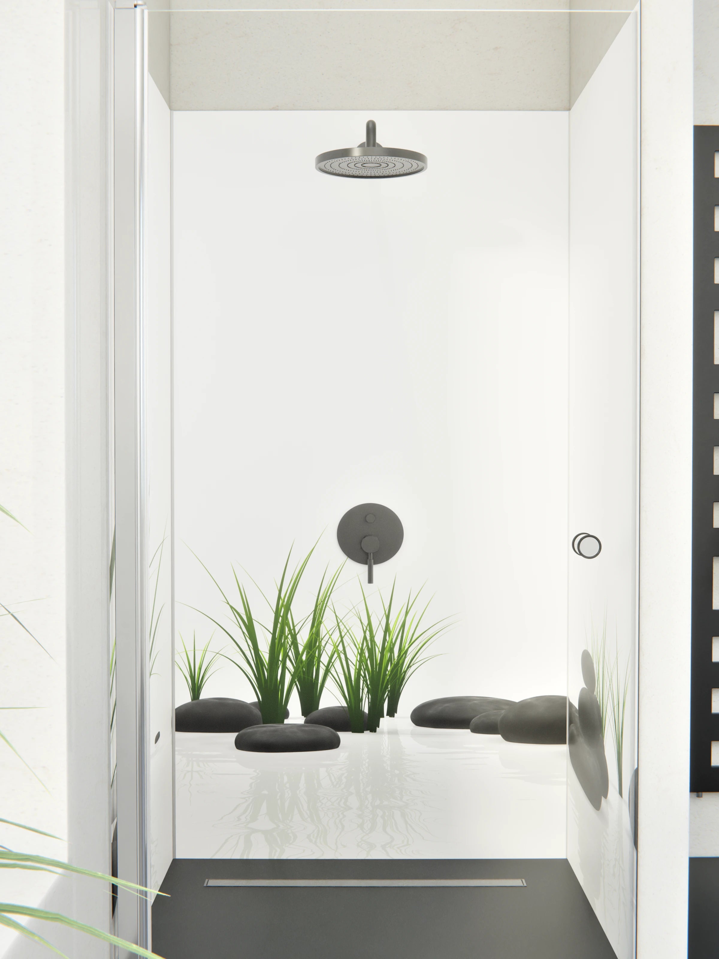 Duschrückwand - Wellness - Stil