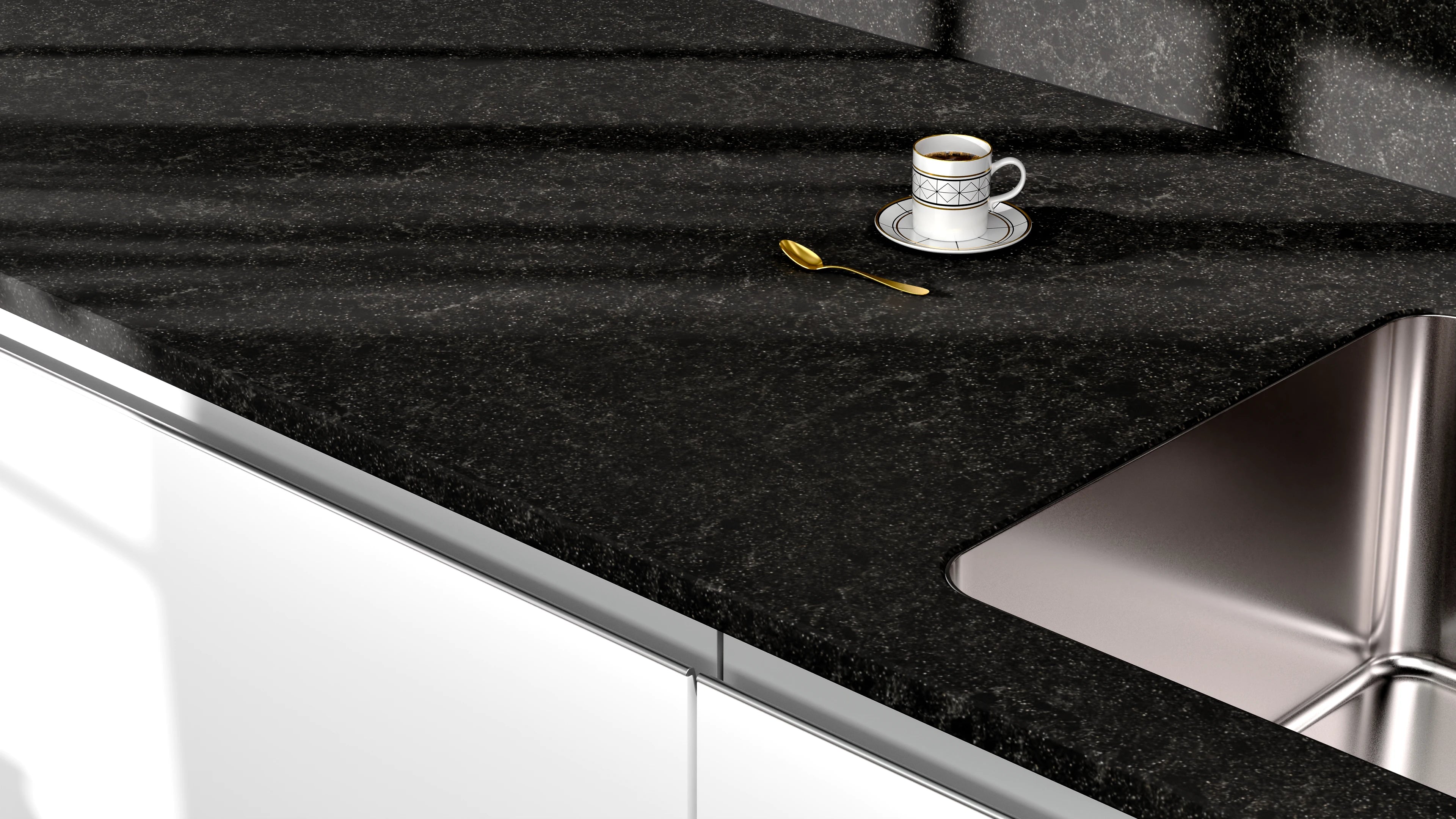 Arbeitsplatte - Diamond Black