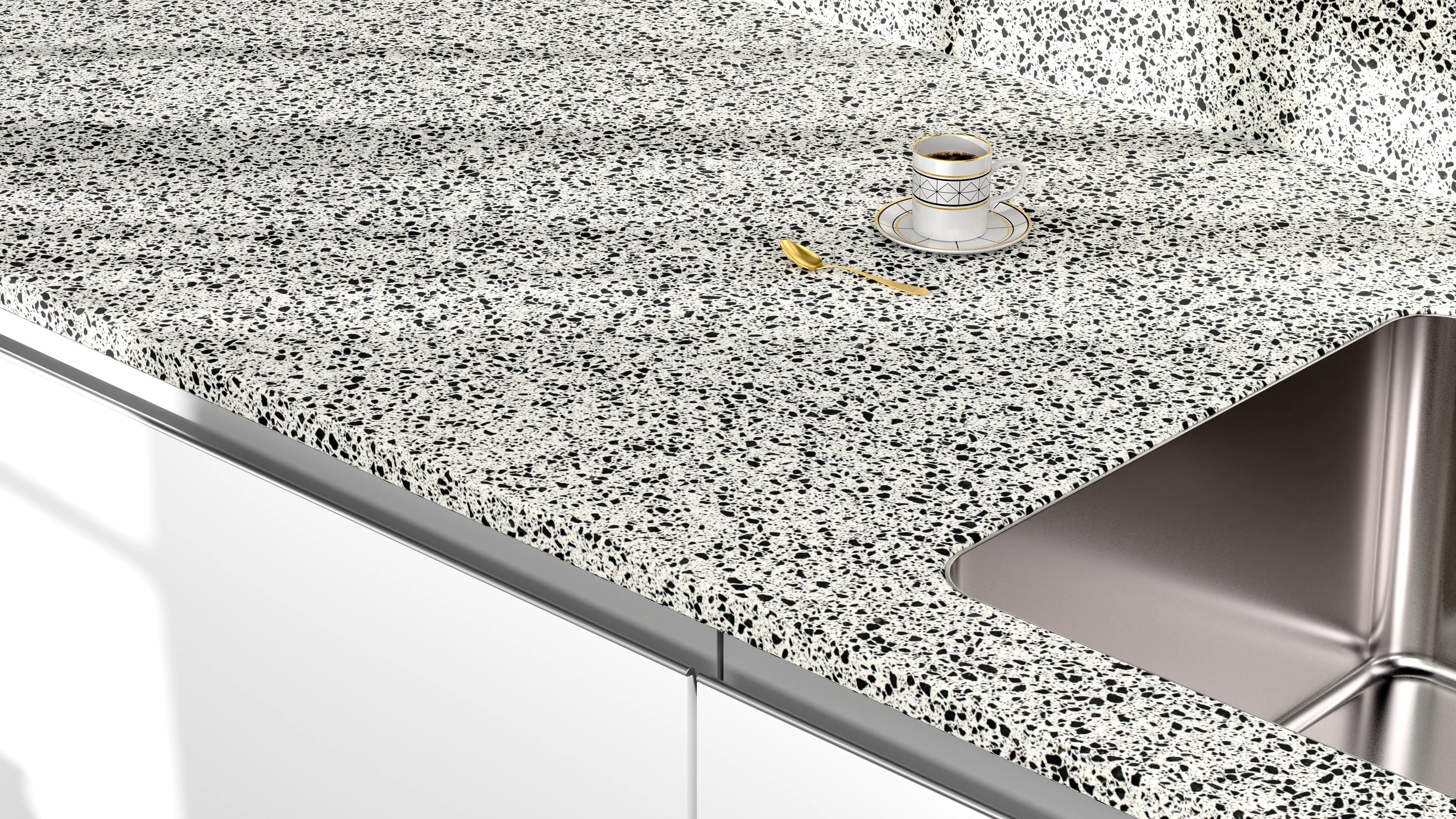 Arbeitsplatte - FusionStone White