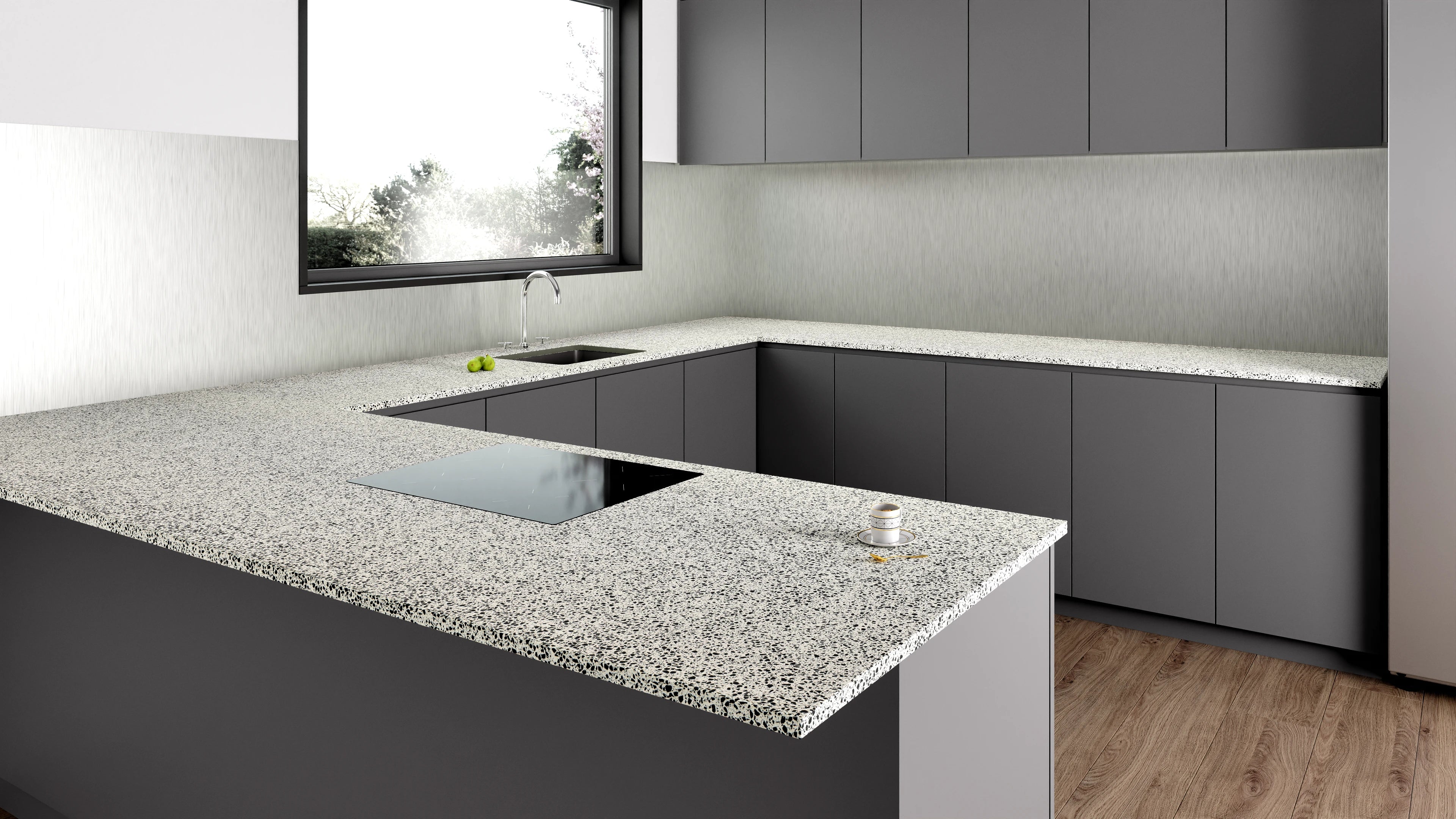 Arbeitsplatte - FusionStone White