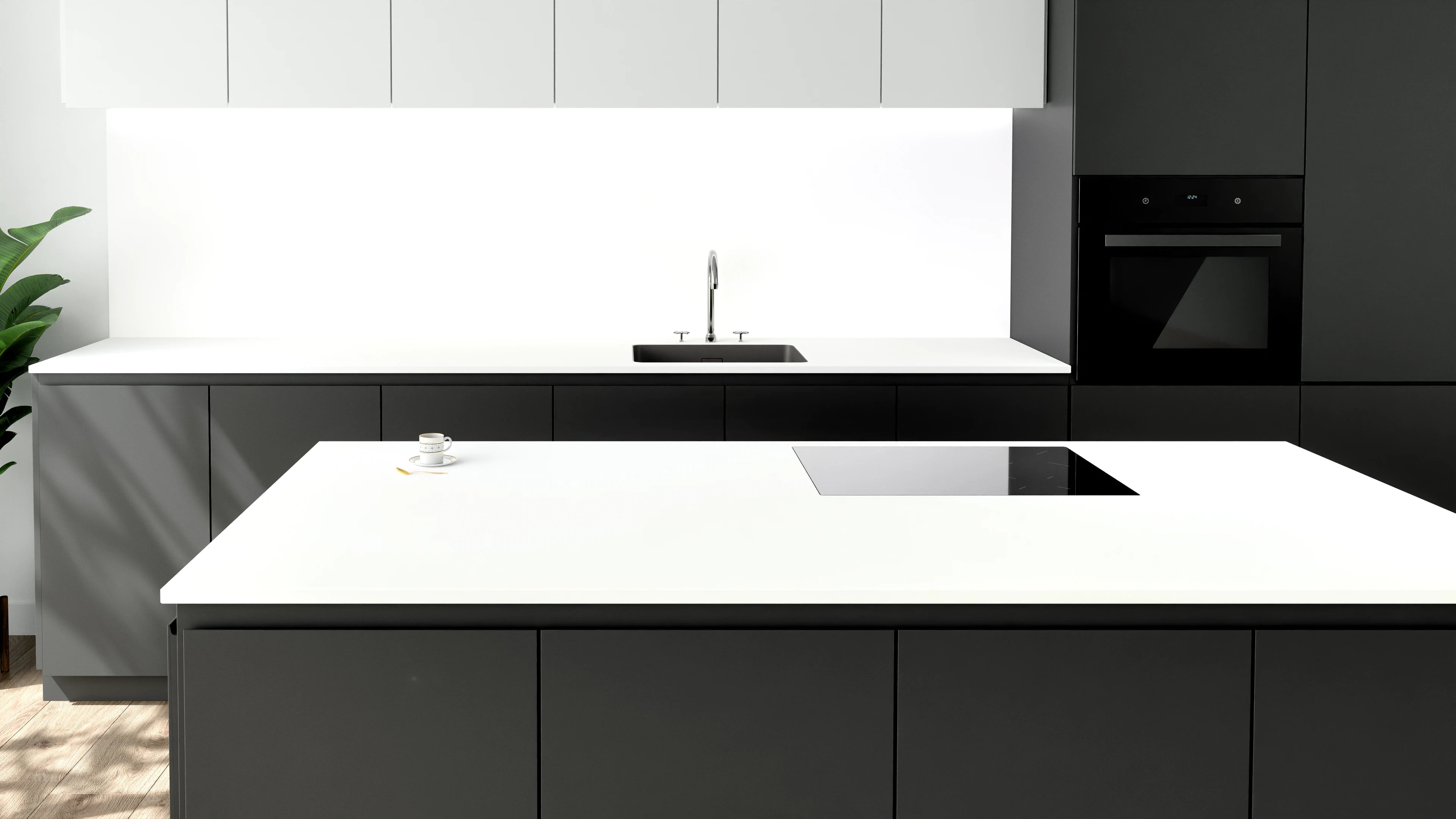 Arbeitsplatte - Polar_White