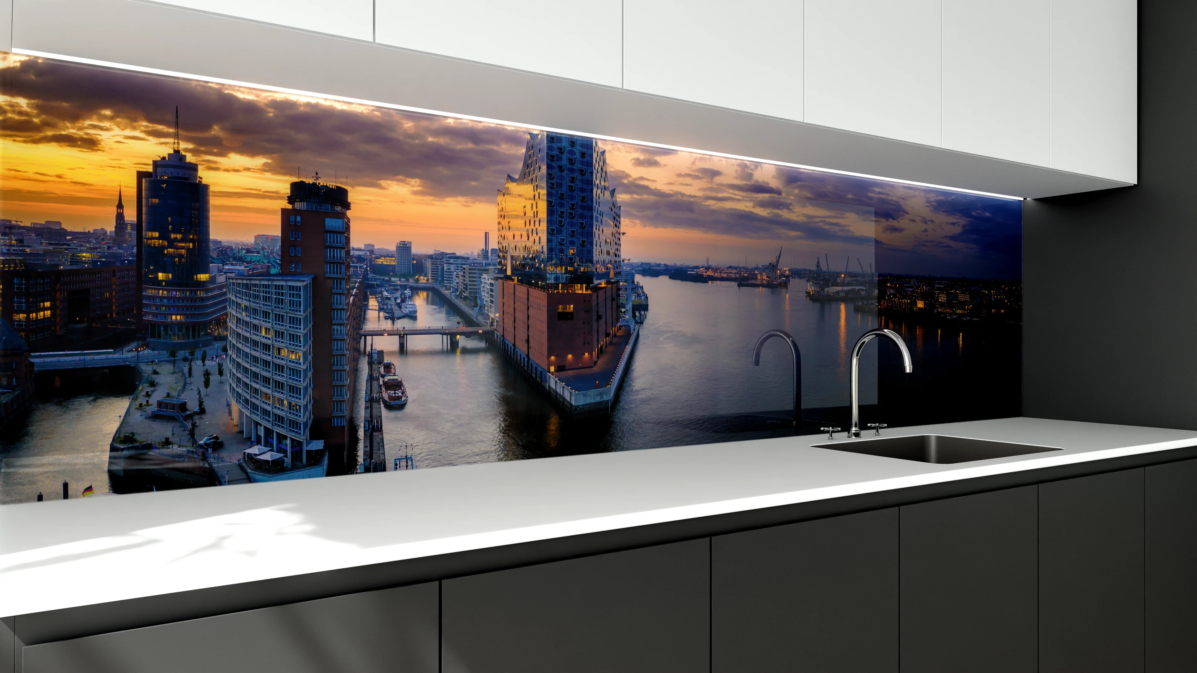 Küchenrückwand - Elbphilharmonie Hamburg