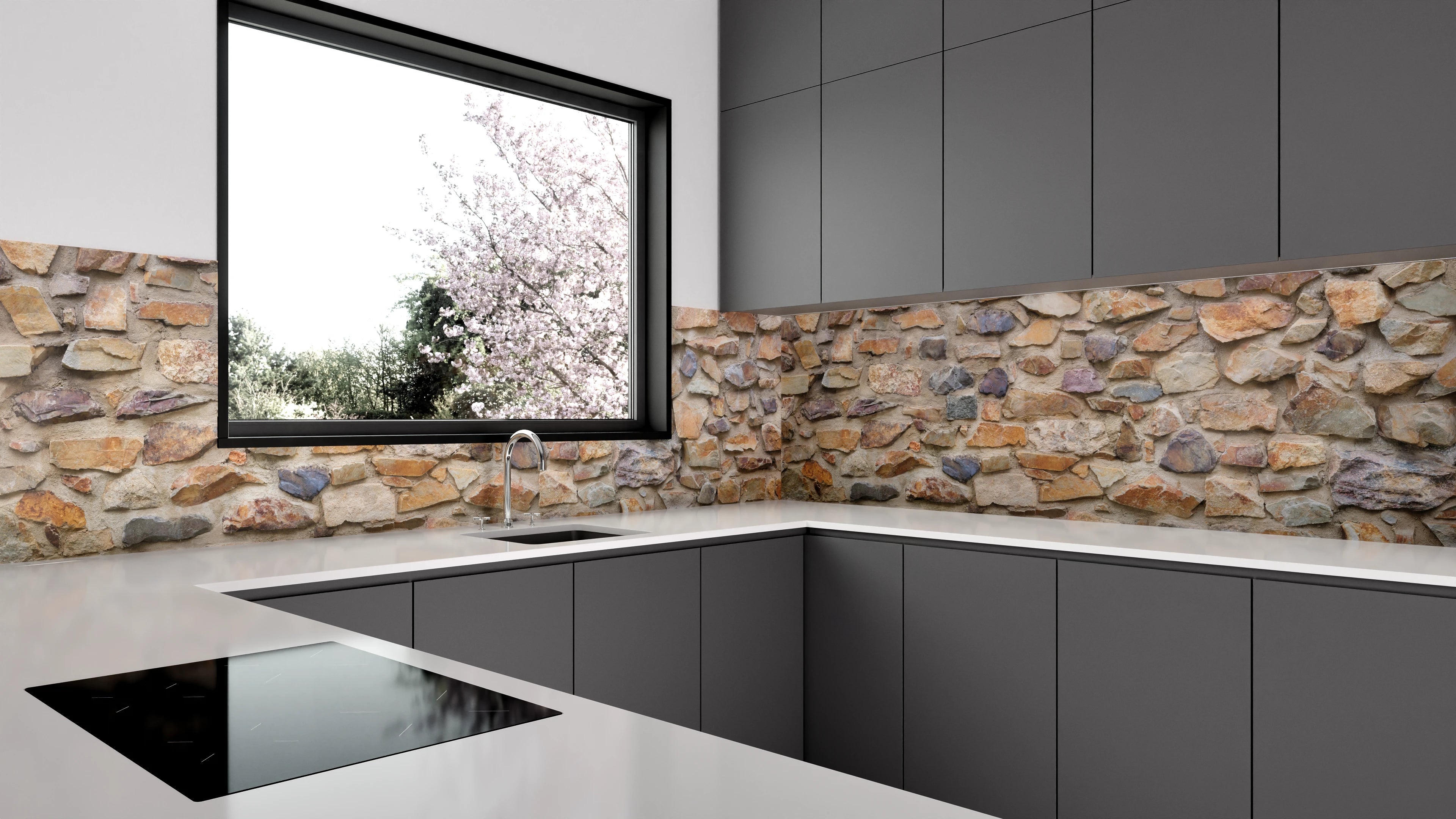 Küchenrückwand - Pietra_Roccia