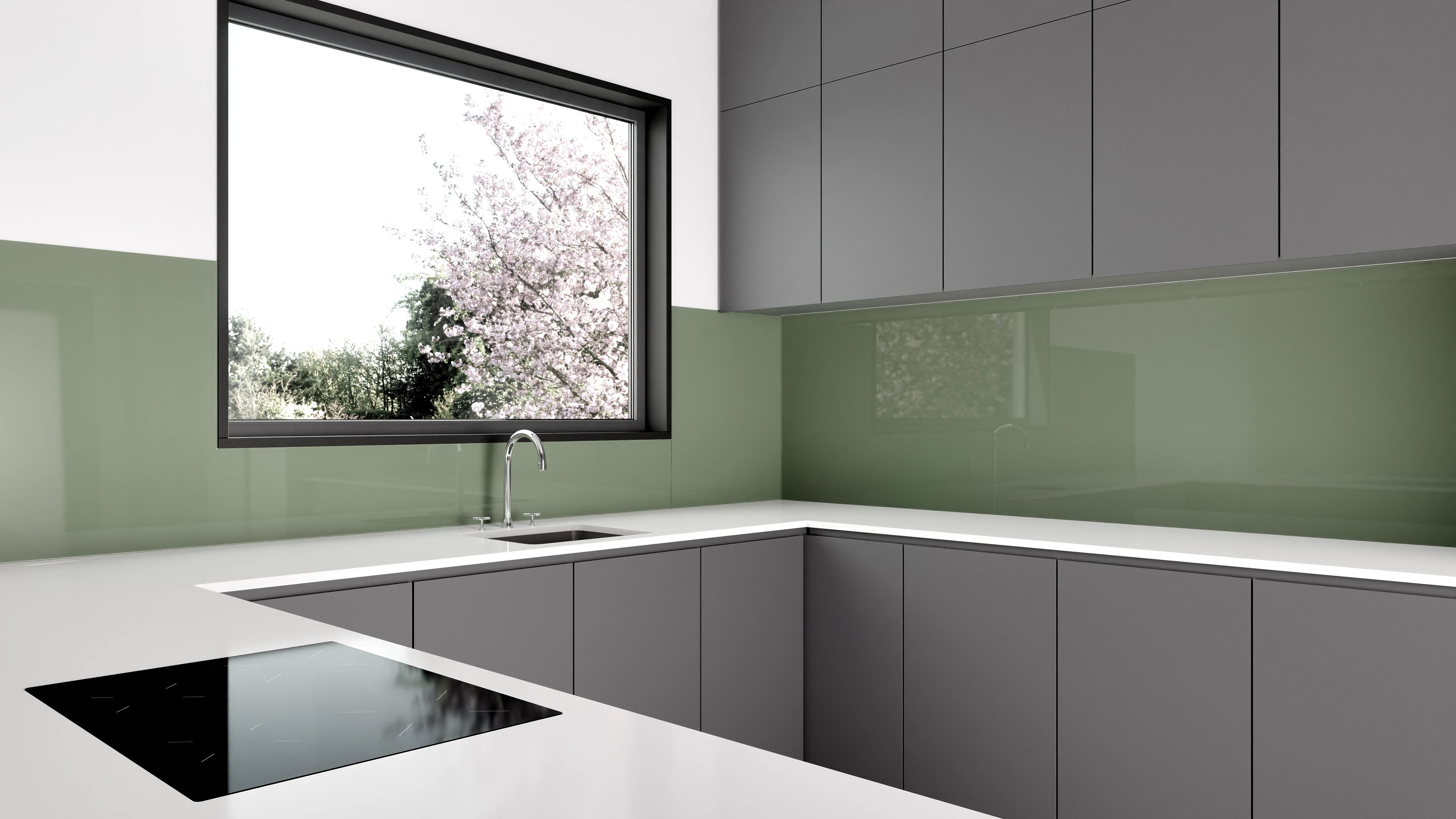 Küchenrückwand - Vero Colors - Ash Grey