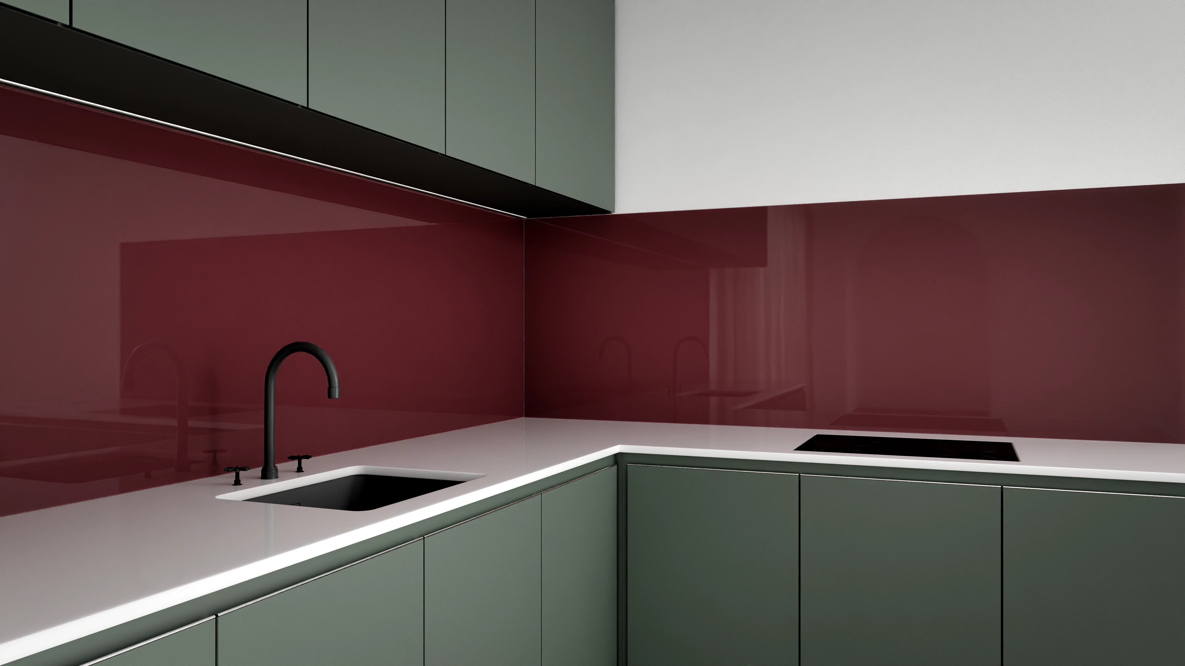 Küchenrückwand - Vero Colors - Merlot Velvet