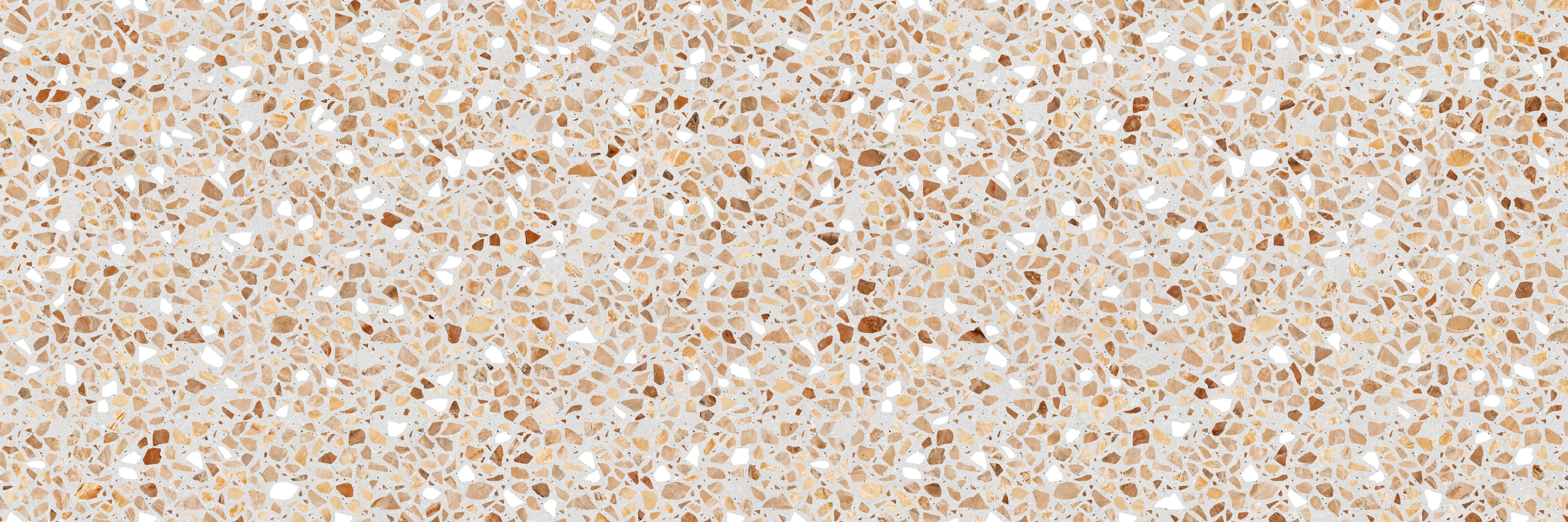 Küchenrückwand - Beige Mosaik Muster - Natürliche Steinoptik