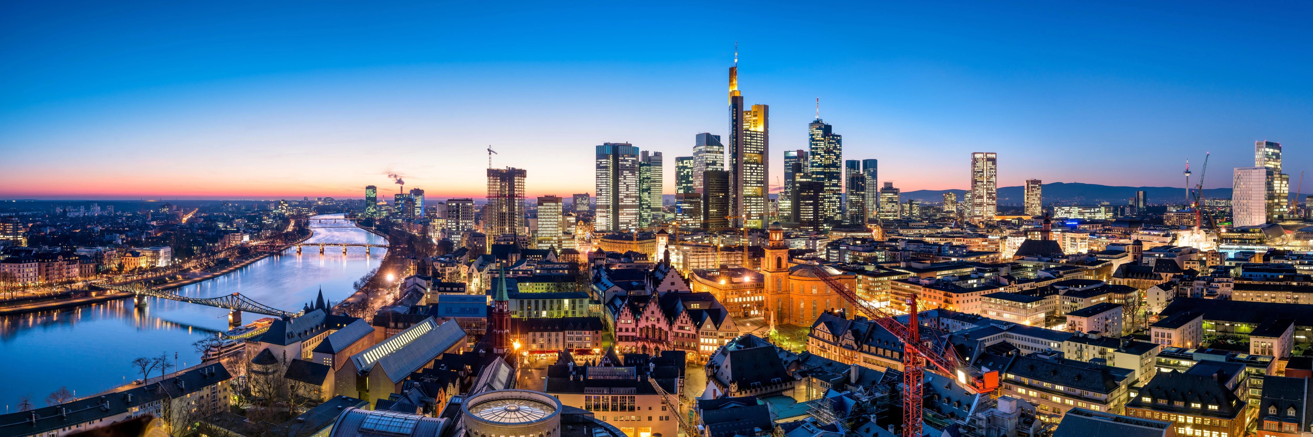 Küchenrückwand - Frankfurt Twilight