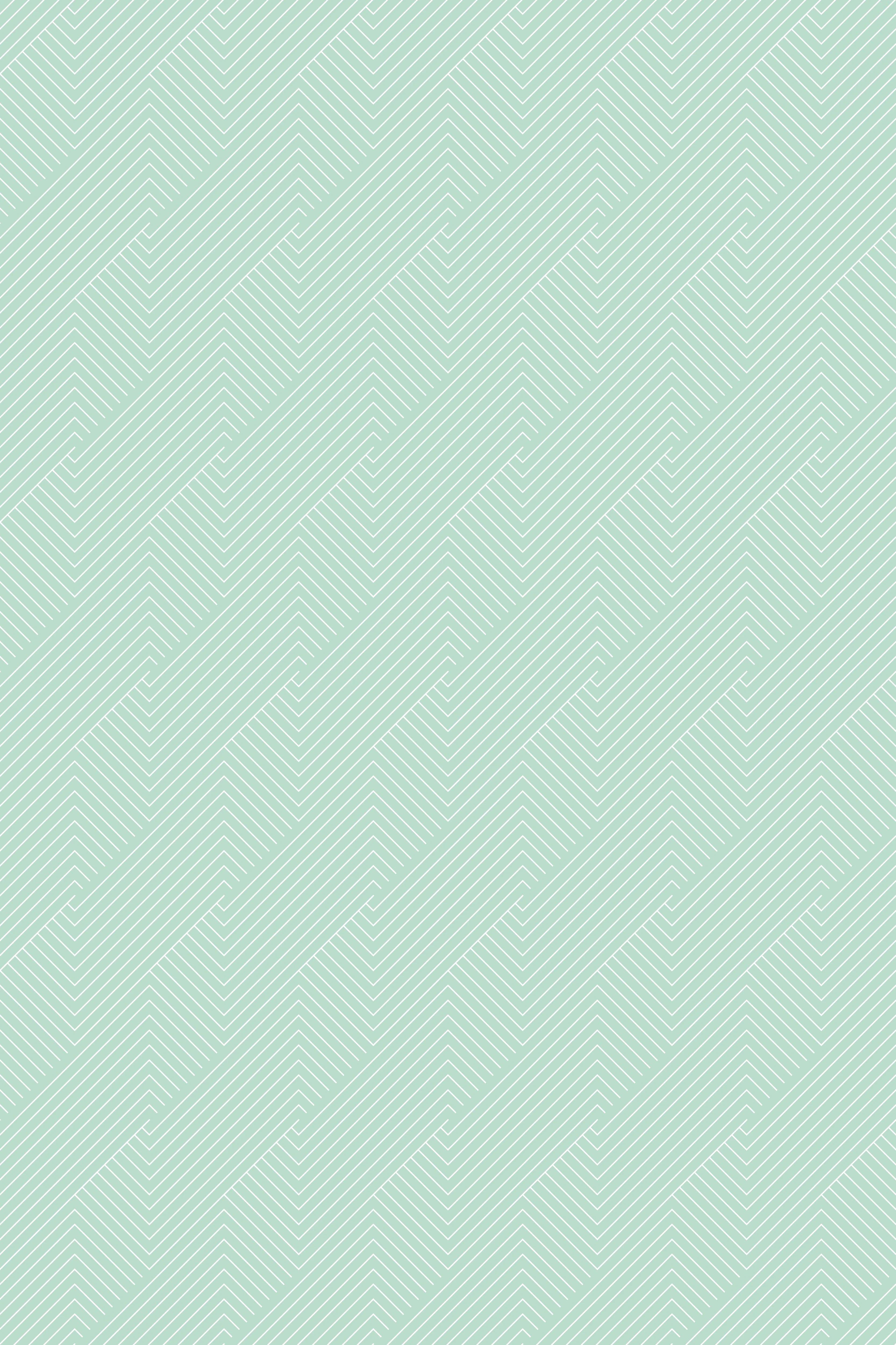 Duschrückwand - Geometrica - Intreccio  - Menta