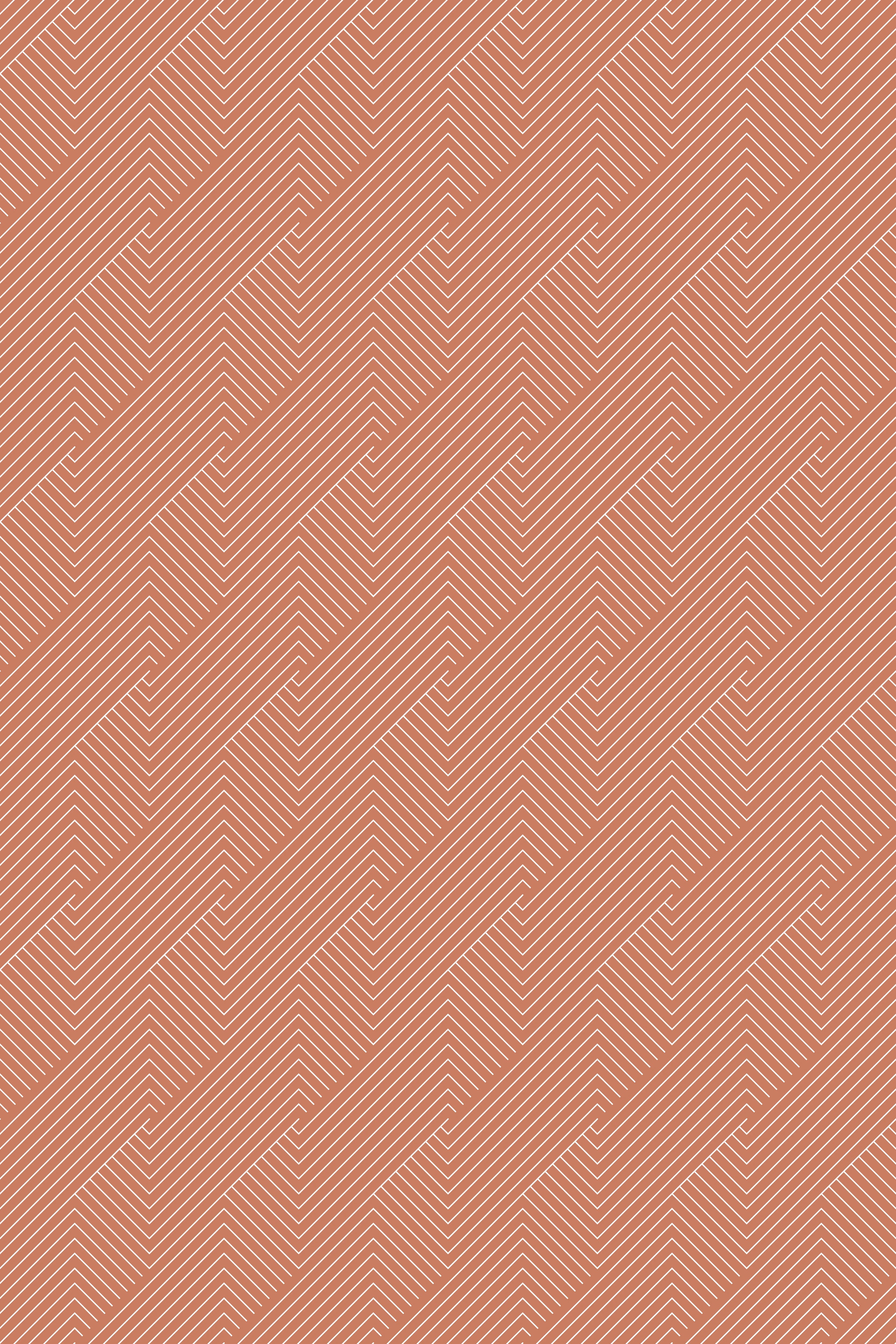 Duschrückwand - Geometrica - Intreccio  - Terracotta