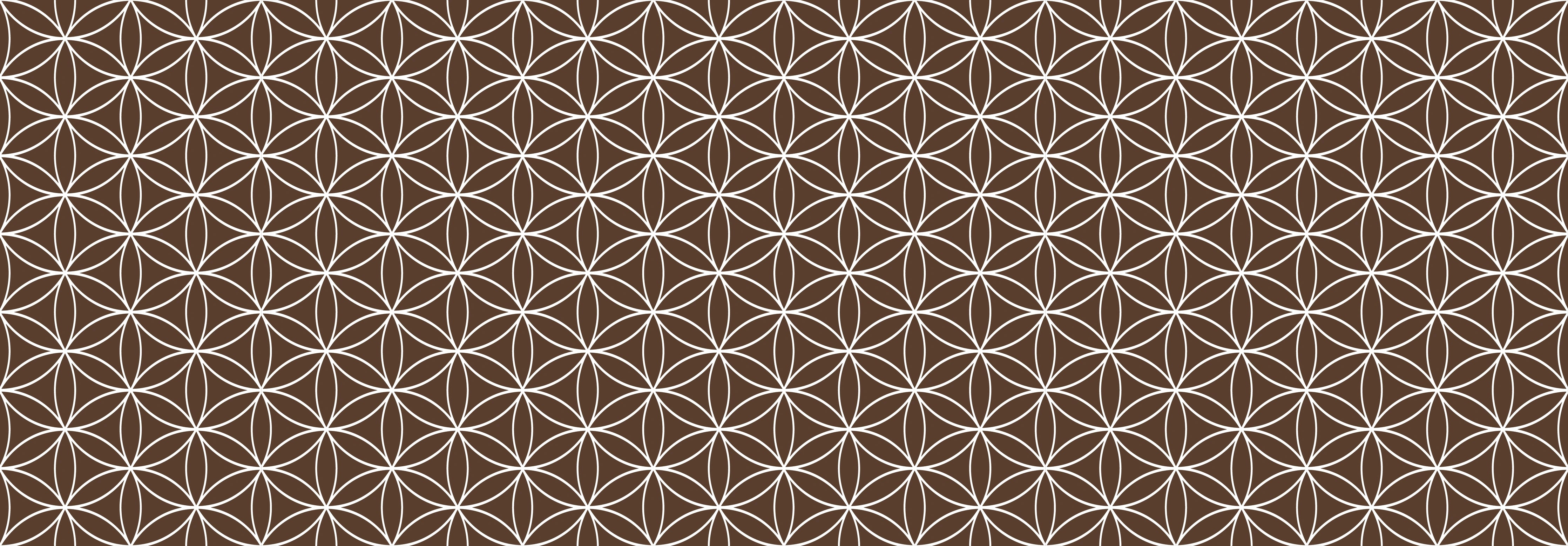 Küchenrückwand - Geometrica - Fiori - Caffè