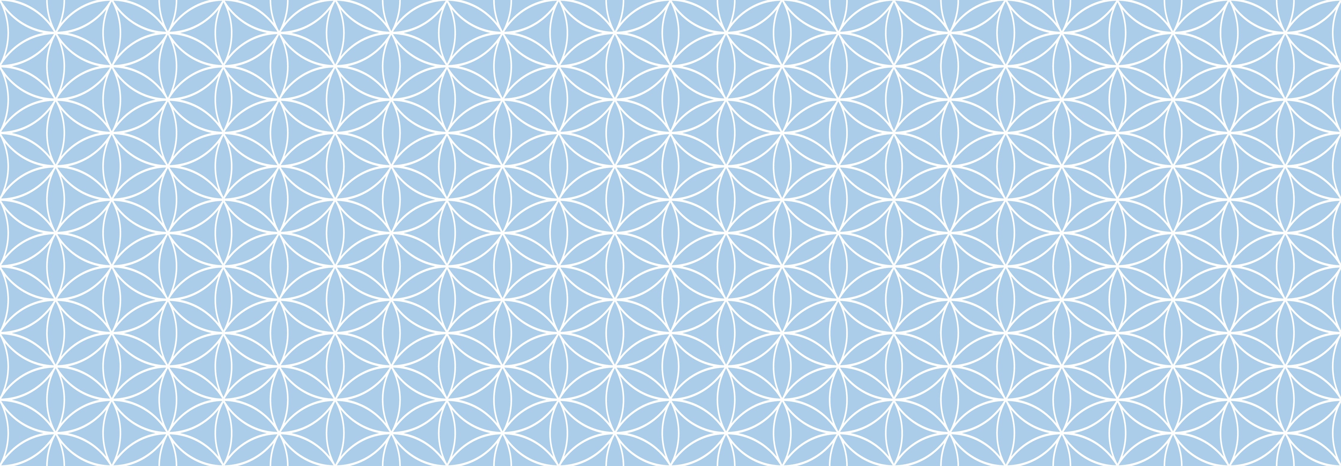 Küchenrückwand - Geometrica - Fiori - Cielo
