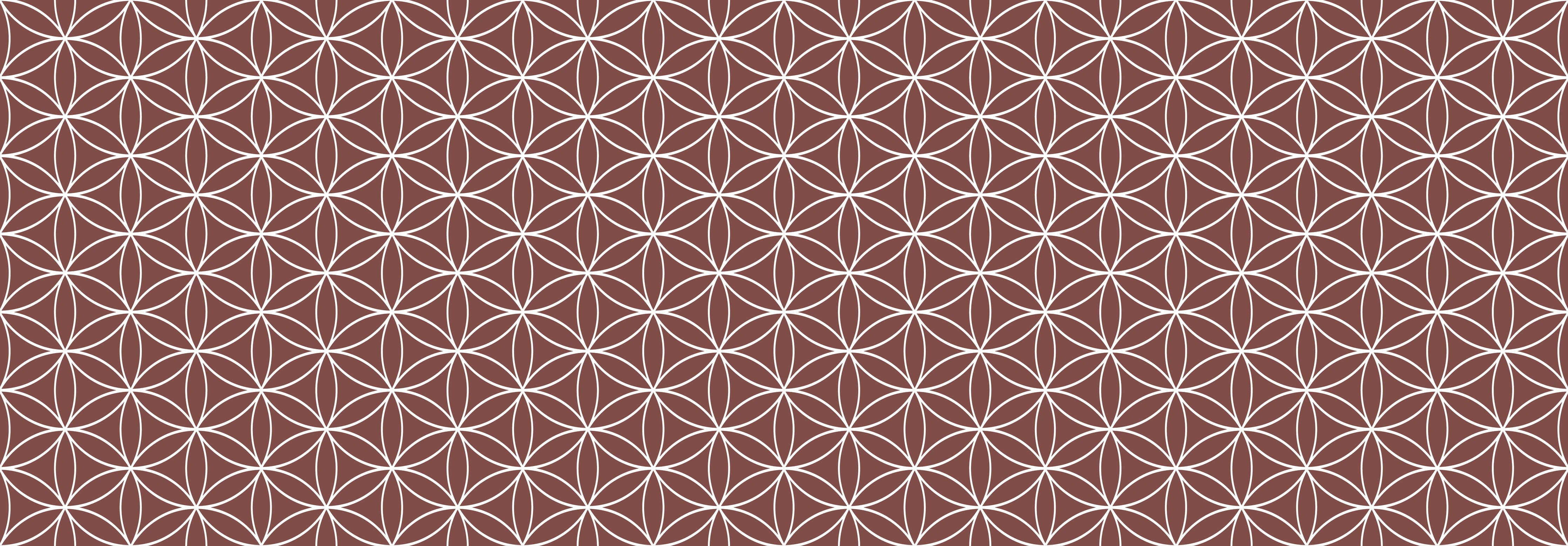 Küchenrückwand - Geometrica - Fiori - Mattone