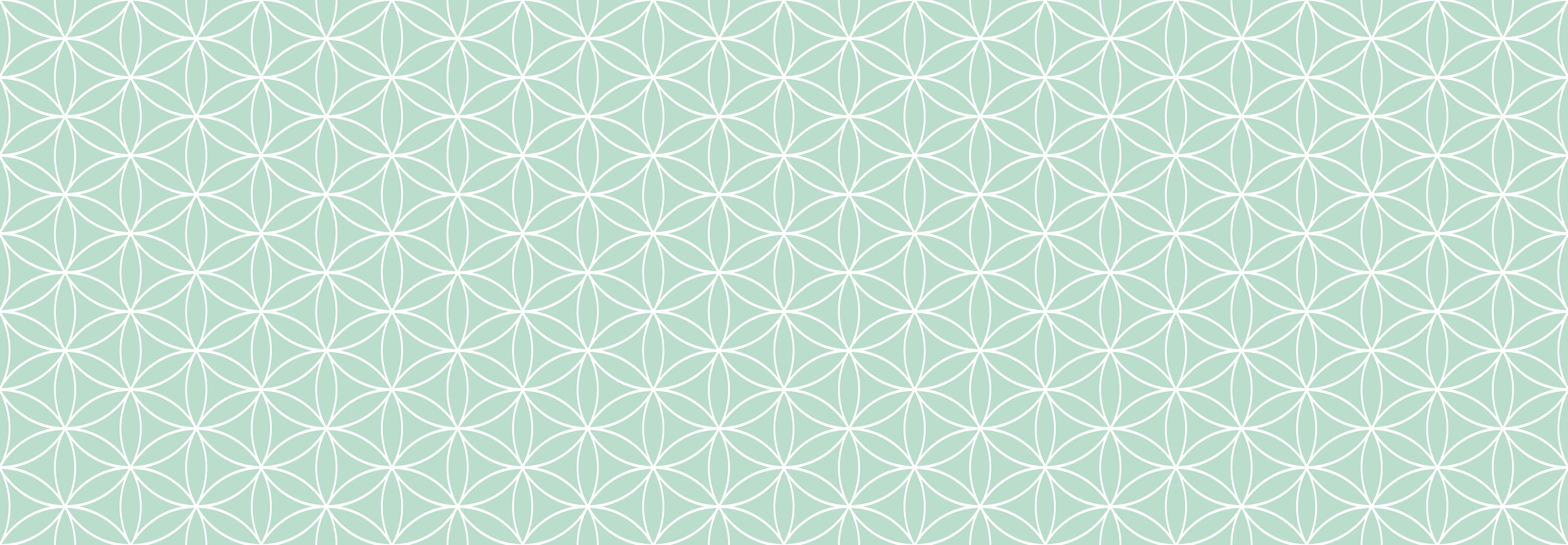 Küchenrückwand - Geometrica - Fiori - Menta