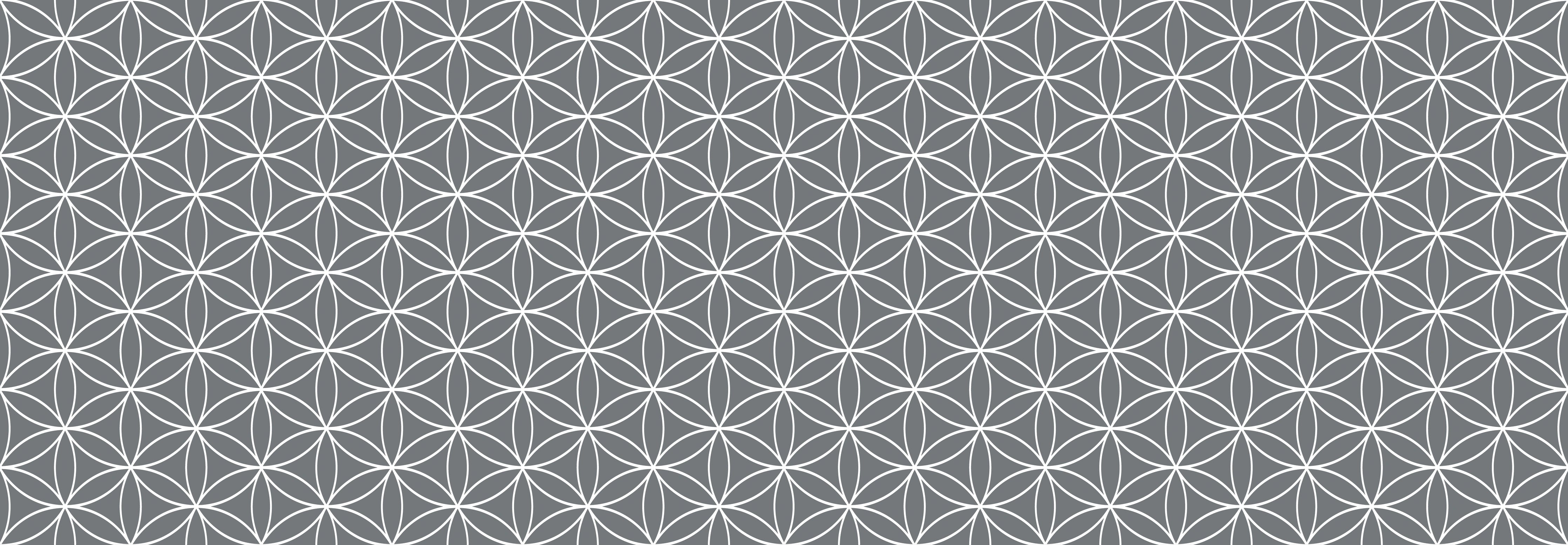 Küchenrückwand - Geometrica - Fiori - Piombo