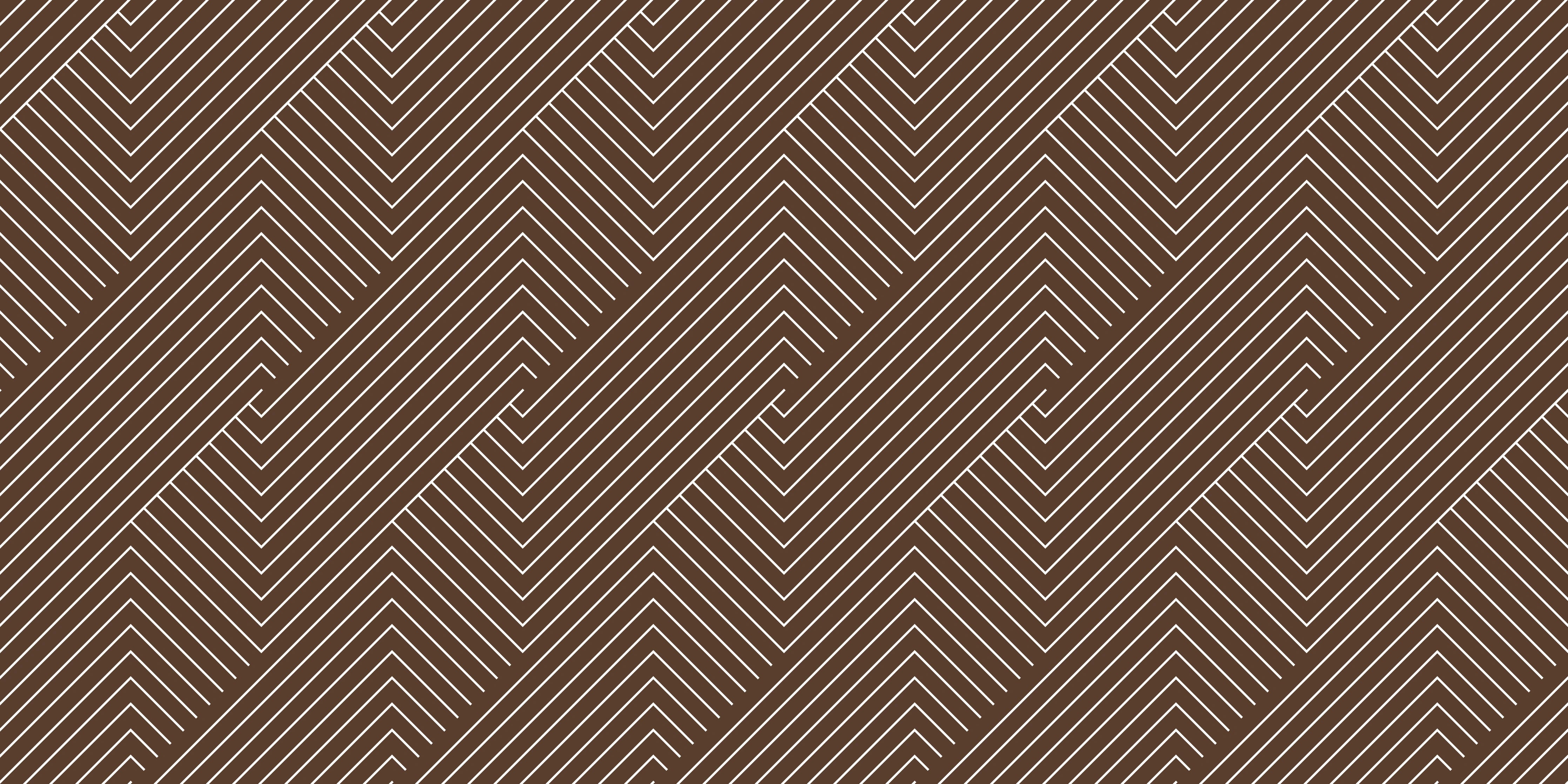 Küchenrückwand - Geometrica - Intreccio  - Caffè