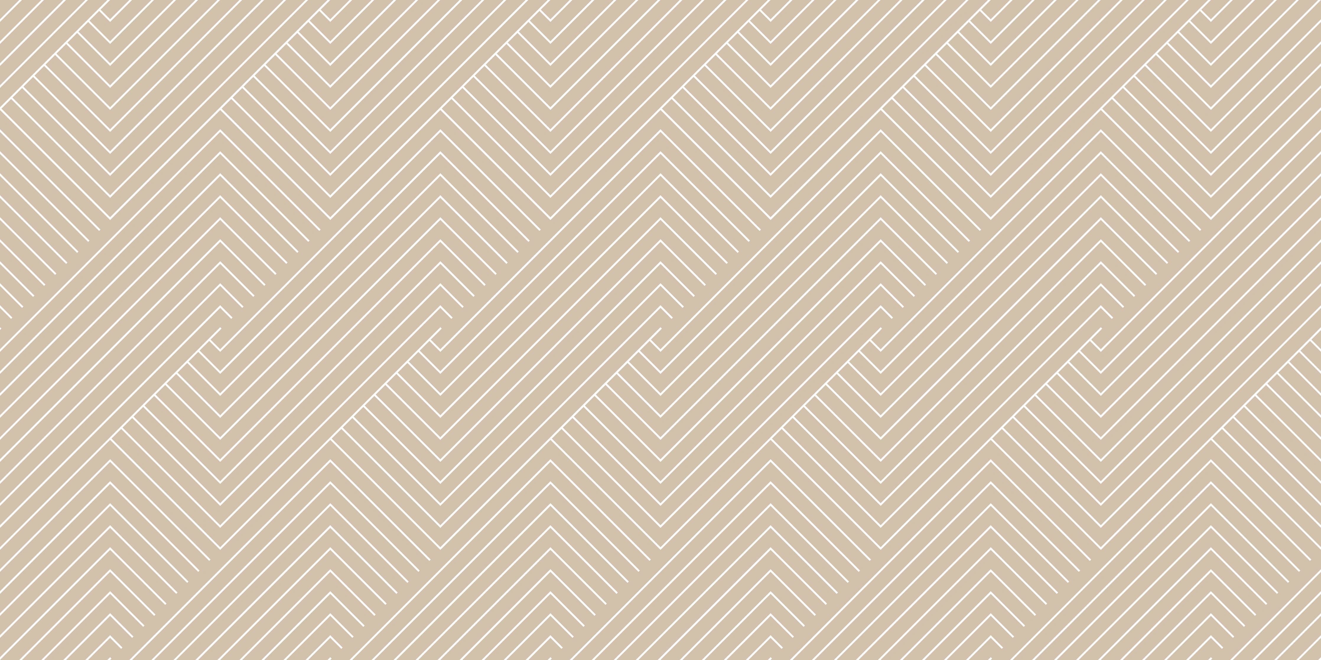 Küchenrückwand - Geometrica - Intreccio  - Cappuccino