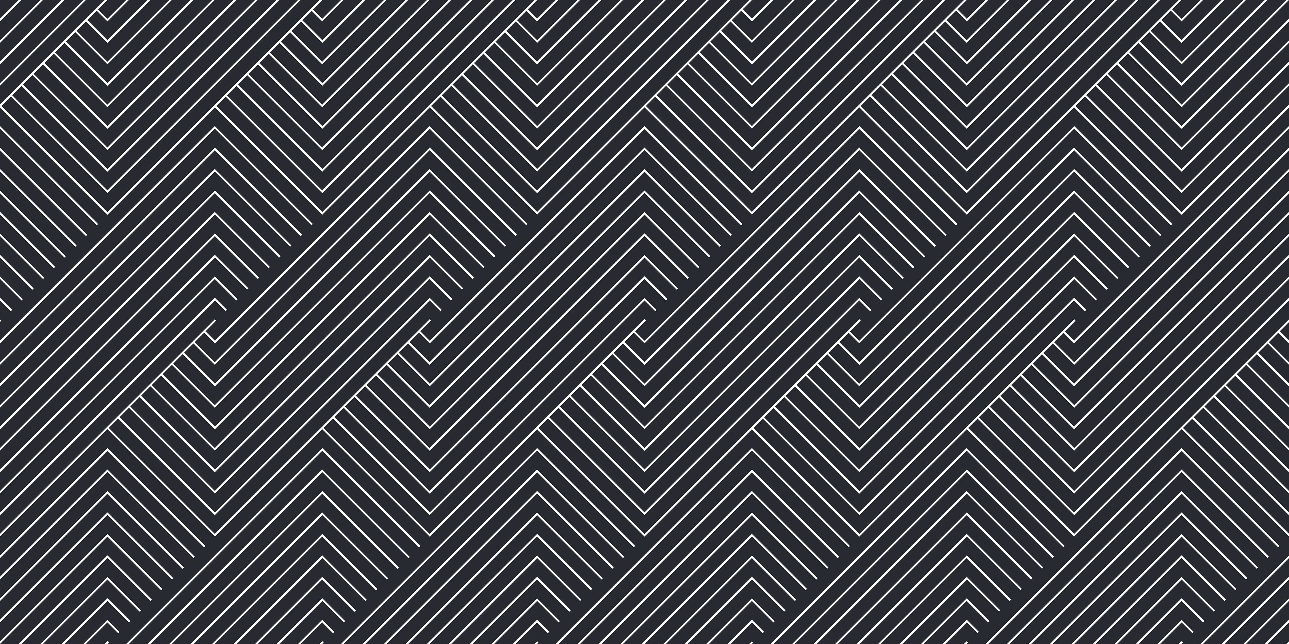 Küchenrückwand - Geometrica - Intreccio  - Carbone