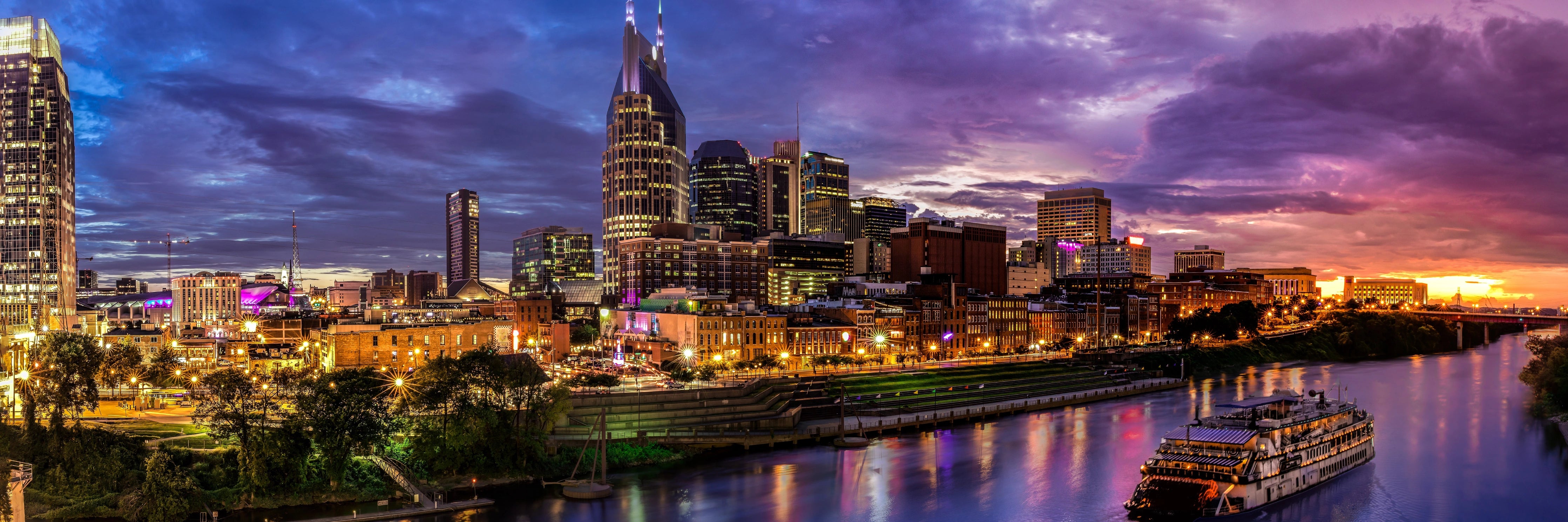 Küchenrückwand - Nashville Skyline