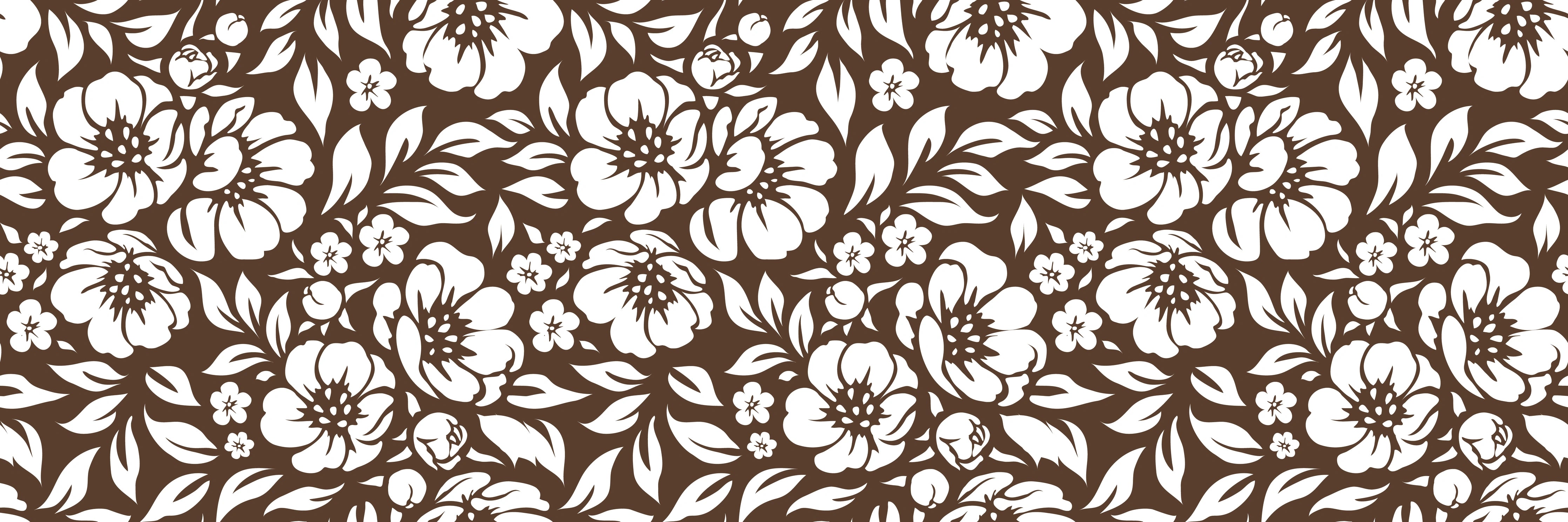 Küchenrückwand - Natura - Floreale - Caffè